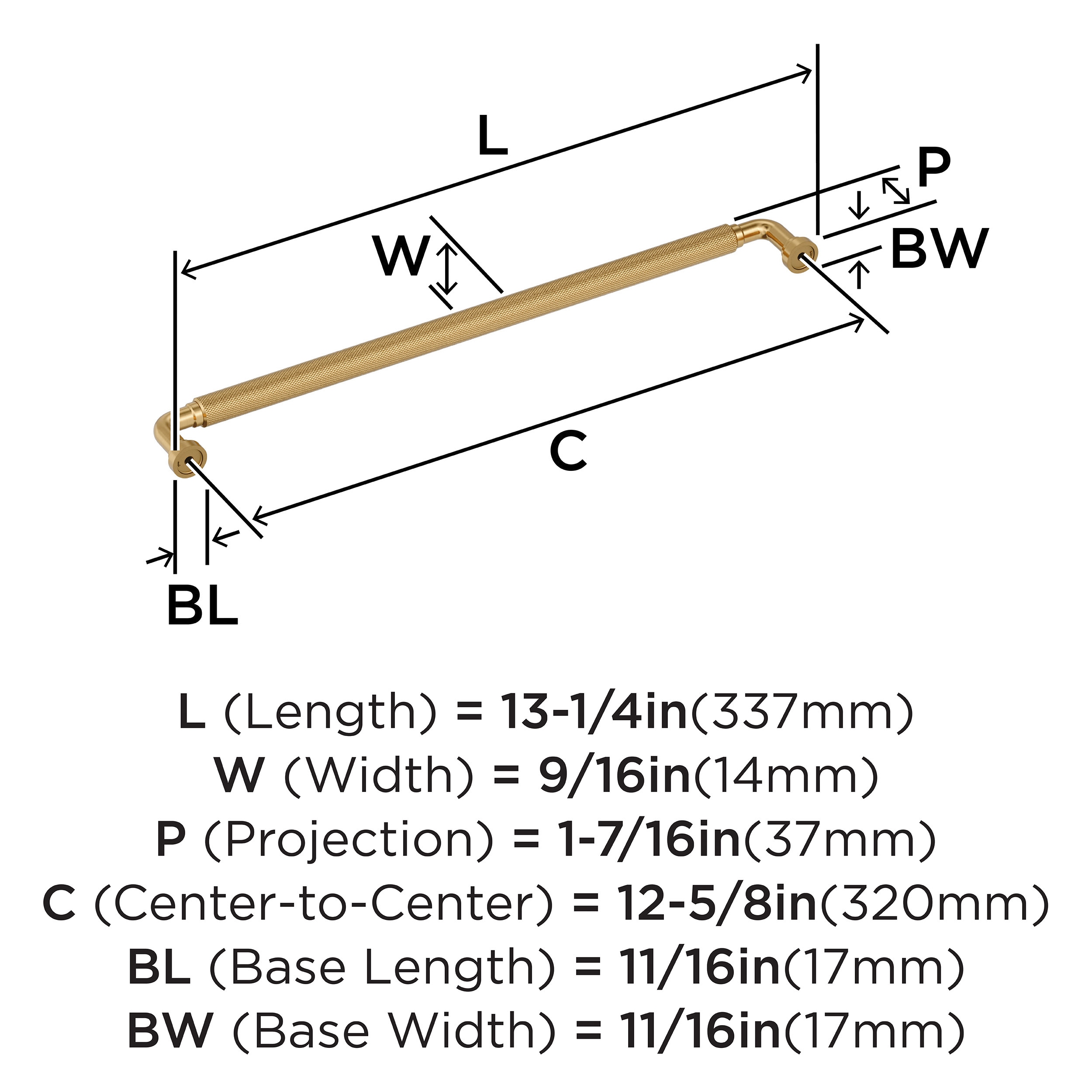 Amerock BP37688CZ Cabinet-Pulls - View #4