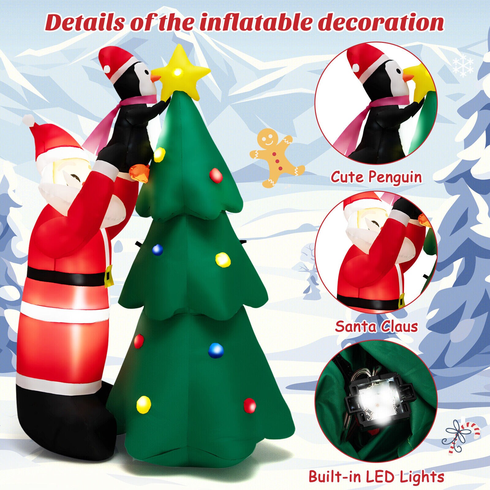 Slickblue D-CO-SU39042MC Christmas-Inflatables - View #5