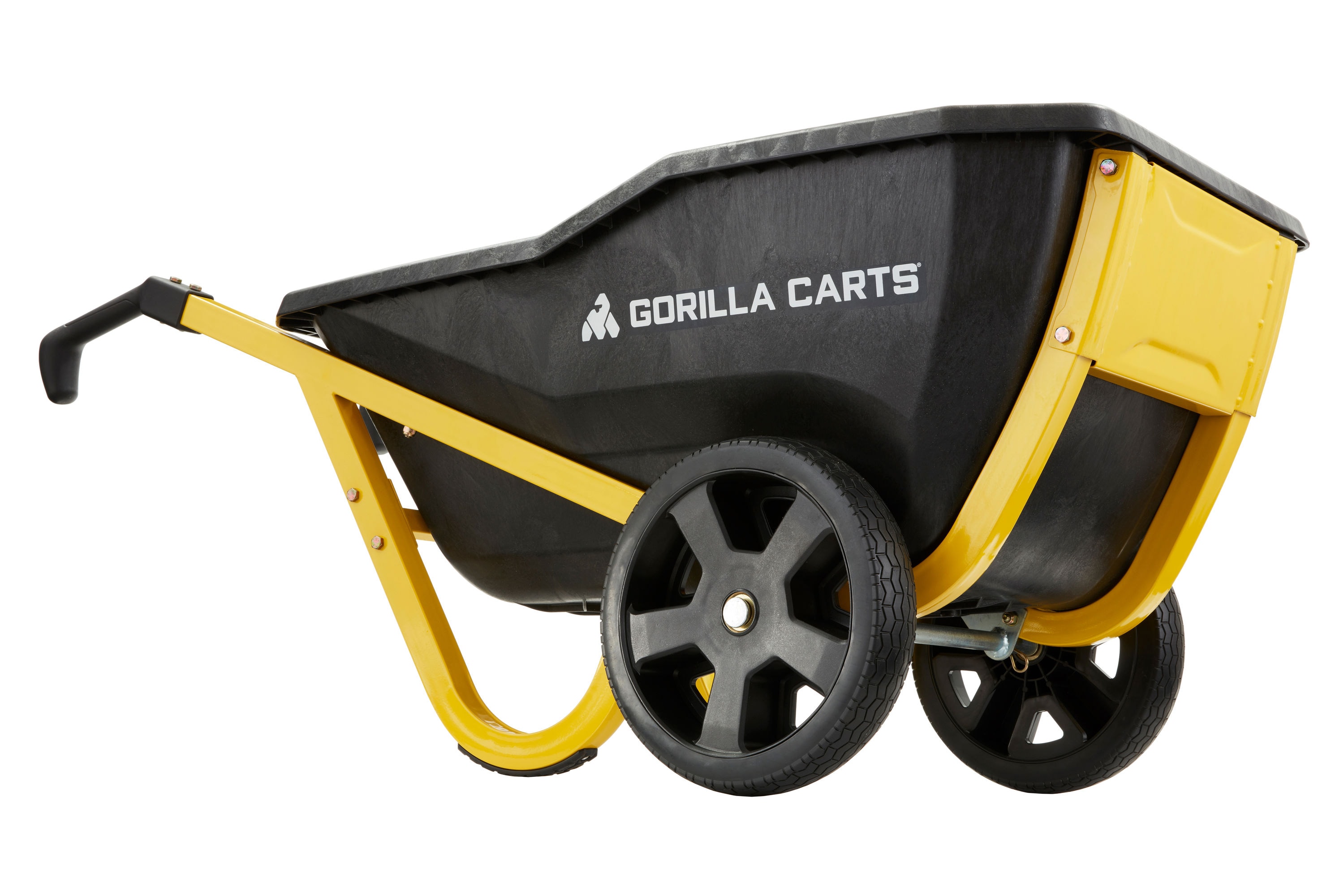Gorilla Carts 7-cu ft Poly Yard Cart GCR-7S