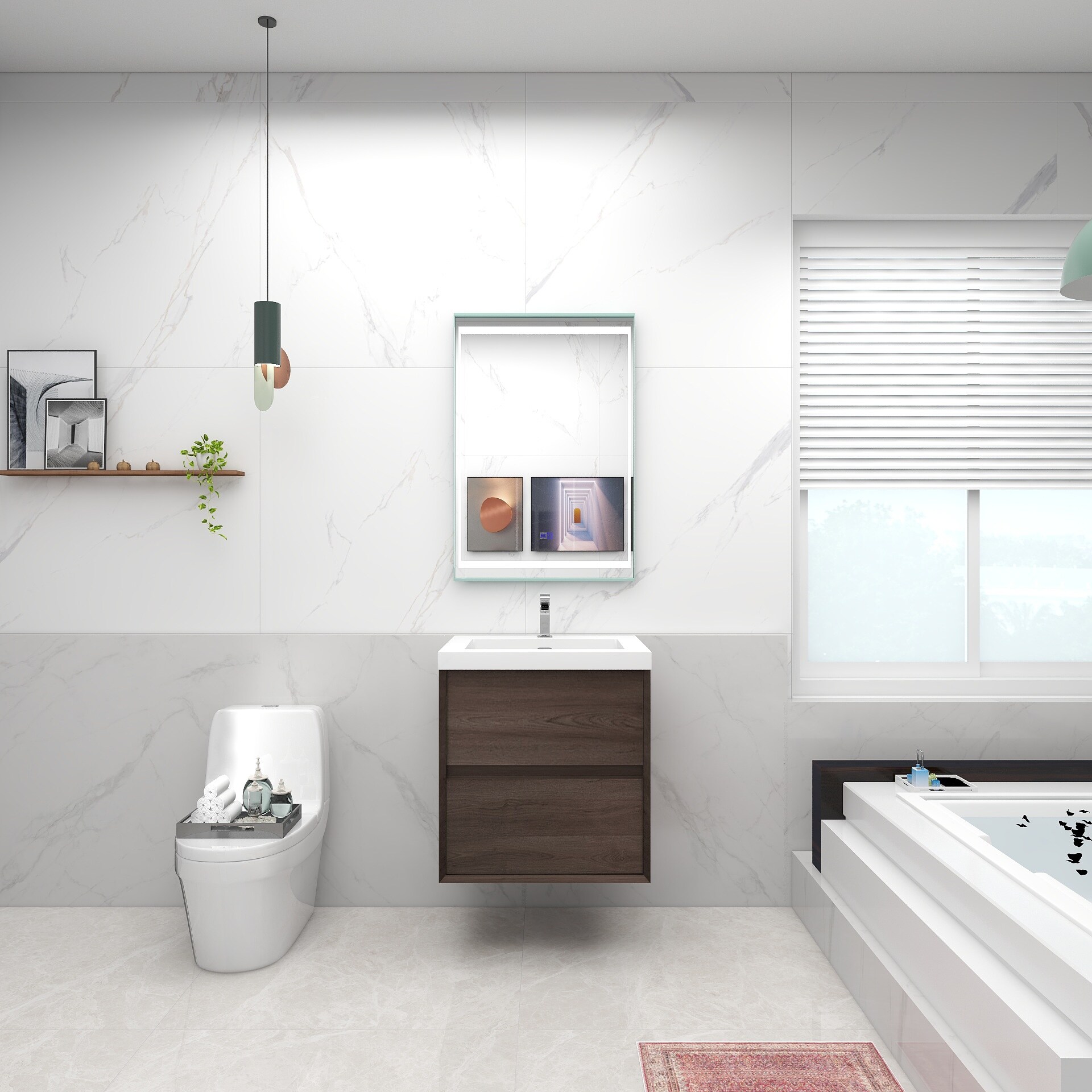 BV Better Vanity SLIM24-RO Bath-Vanity-Combo - View #3