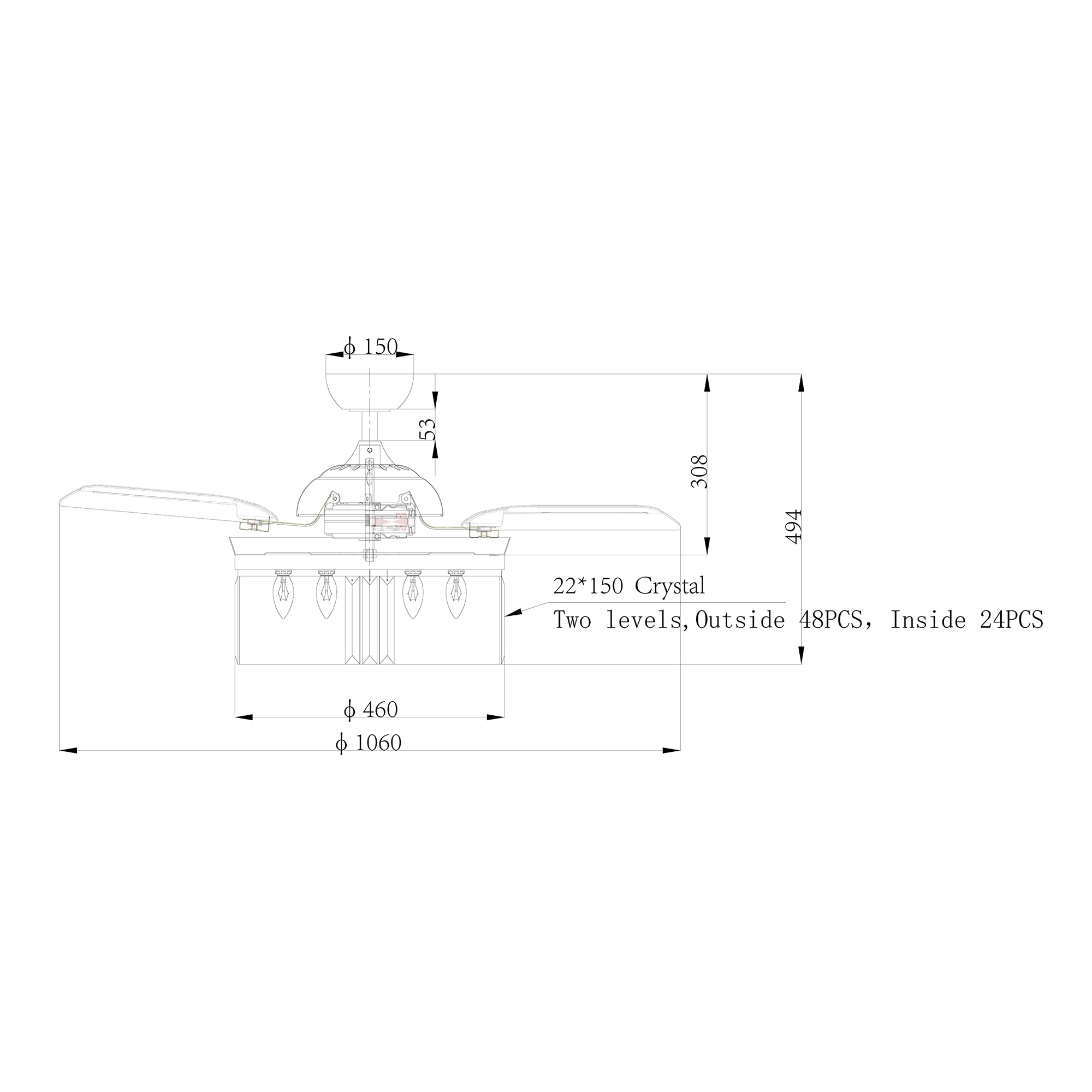 Parrot Uncle F4710110V_EG Ceiling-Fans - View #11