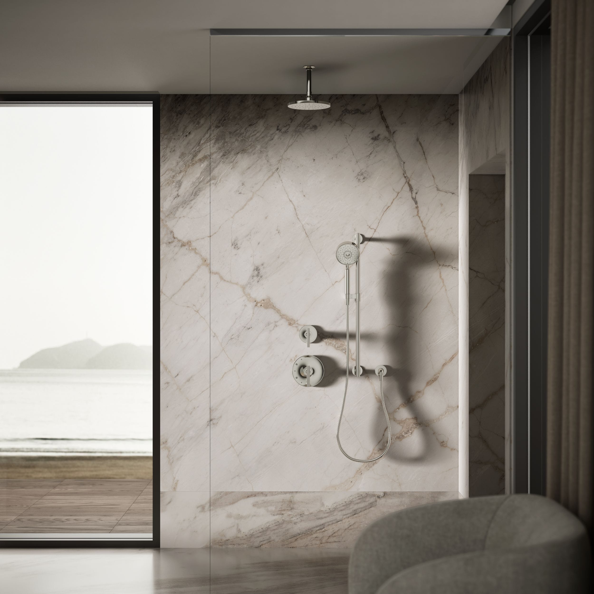 KOHLER K-13688-G-SN Fixed-Showerhead - View #10