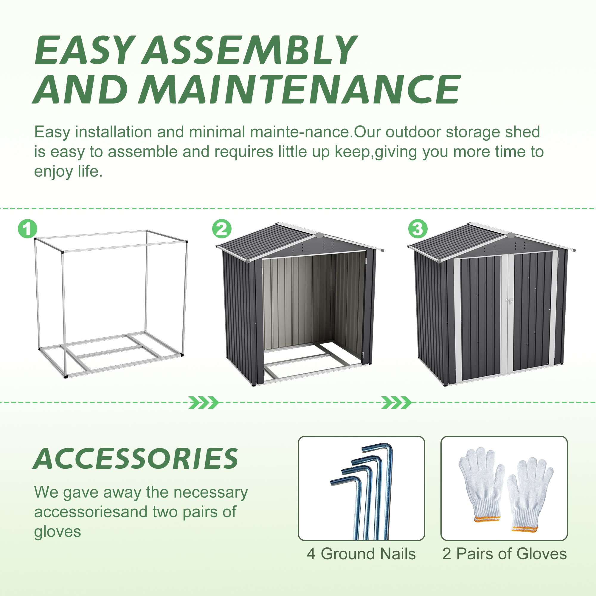 GDFStudio 345489 Metal-Storage-Buildings-Sheds - View #4