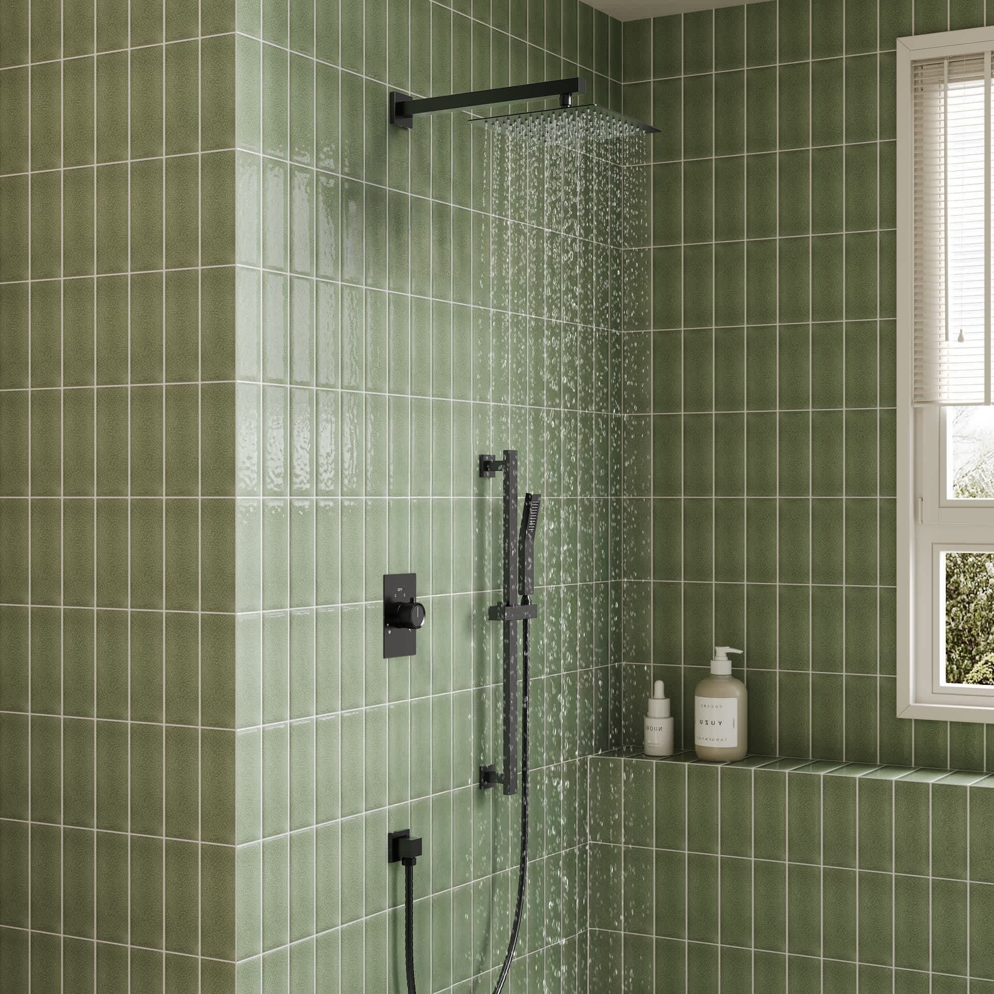 EVERSTEIN SFS-1036-BK10 Tub-Shower-Faucets - View #13