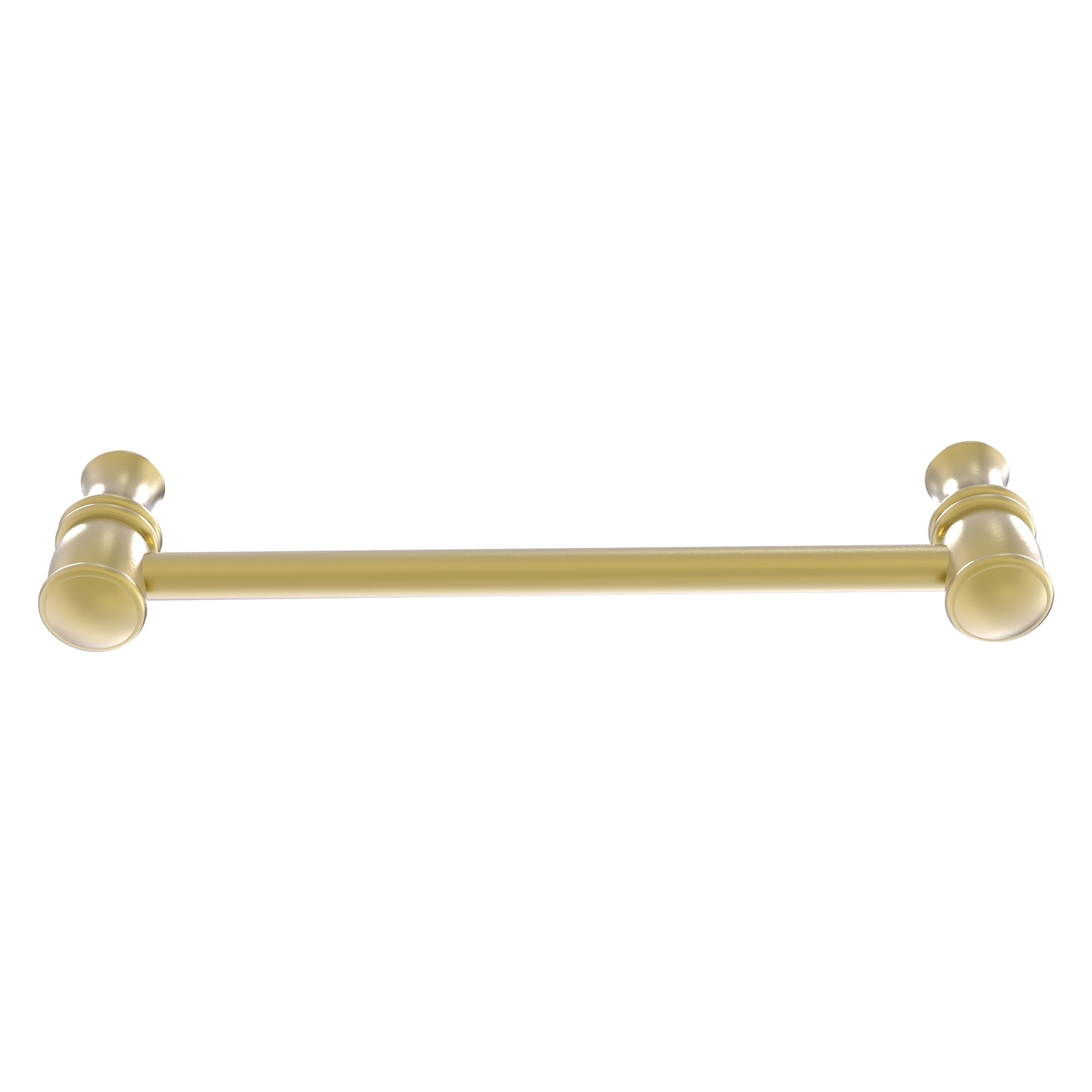 Allied Brass CL-30-6-SBR Carolina 6-in , Satin Brass Dual Mount Cylindrical Bar For Use on Appliances Drawer Pulls