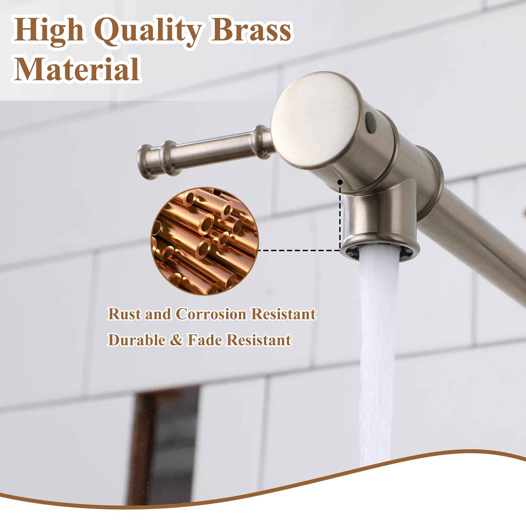 CASAINC CA-D4174-MW Kitchen-Faucets - View #5