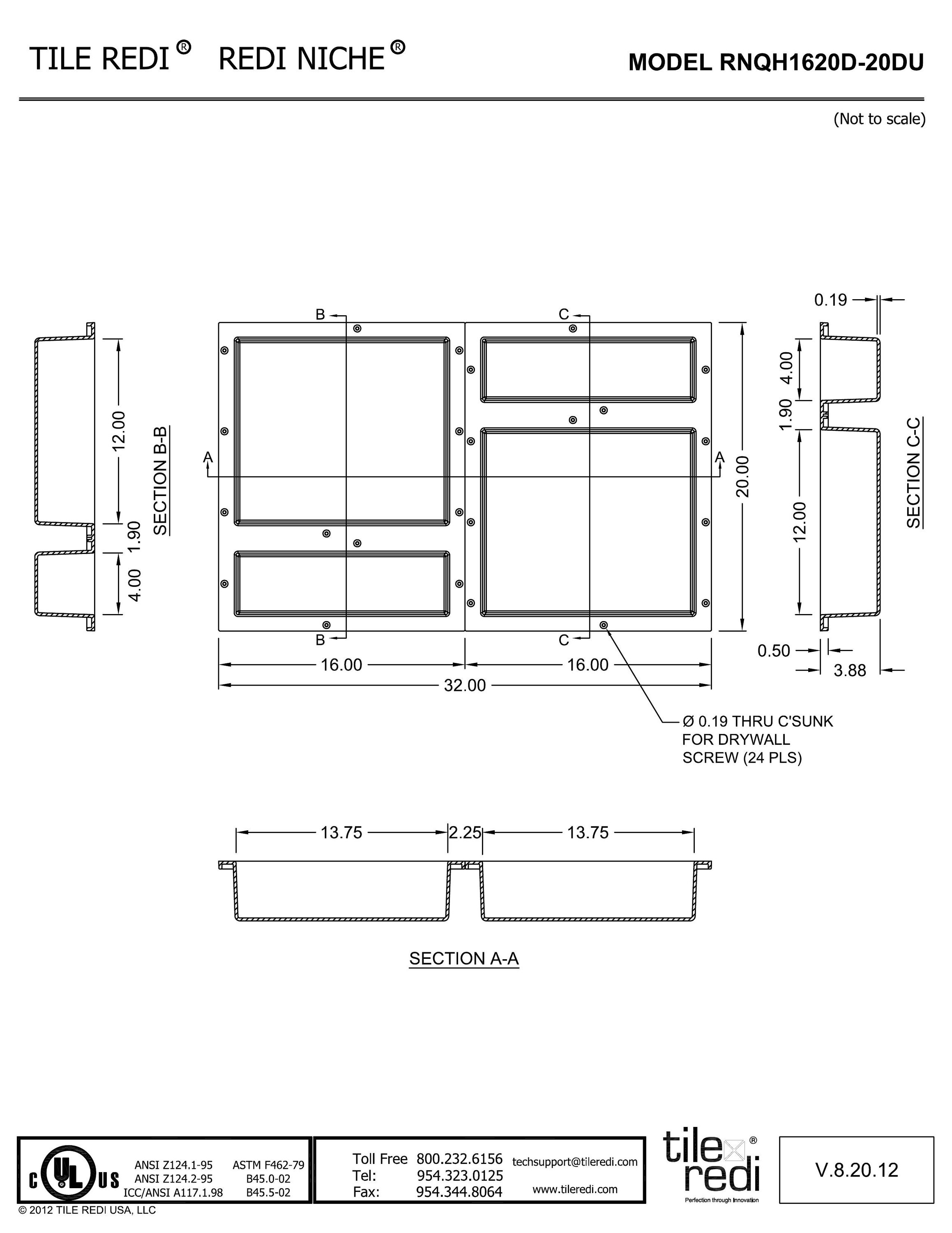 Tile Redi RNQH1620D-20DU Shower-Accessories - View #6
