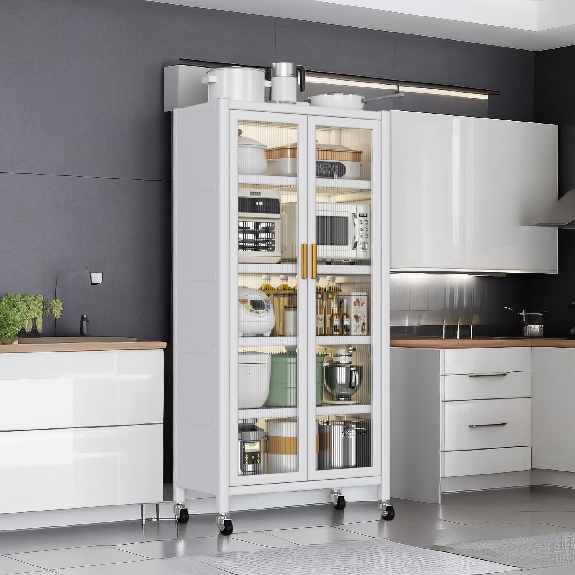 Siavonce XH64654 Utility-Storage-Cabinets - View #2