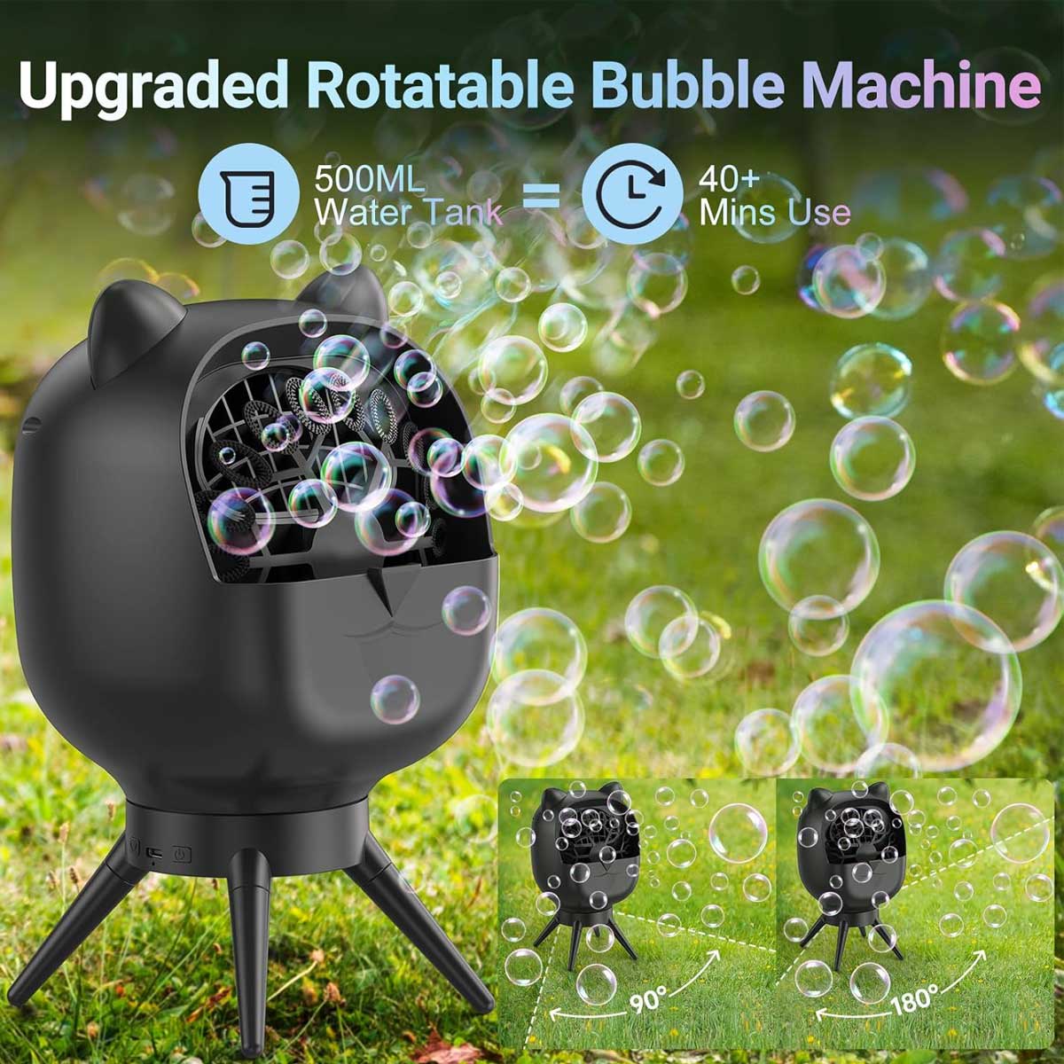 Aoibox LABBM2923 Fog-Bubble-Machines - View #2