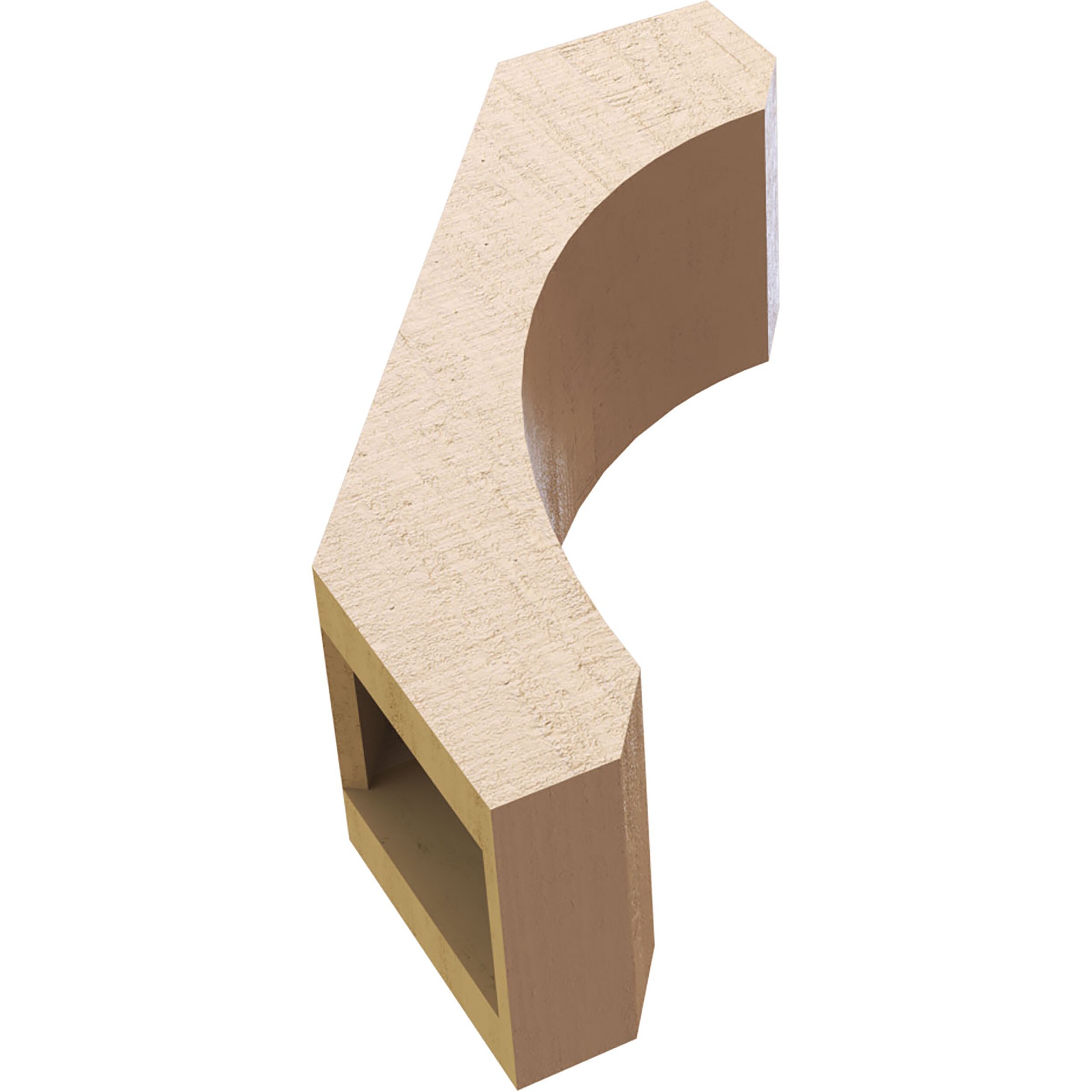 Ekena Millwork BRCUR05X12X16LECRCPR braces - View #13