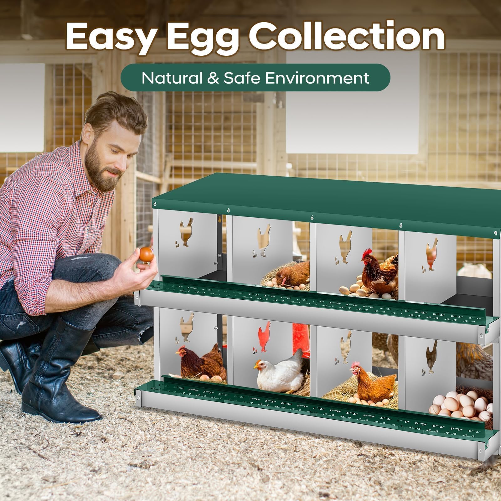 DEXSO ENCOREPPGBA11310 Chicken-Coops-Rabbit-Hutches - View #2