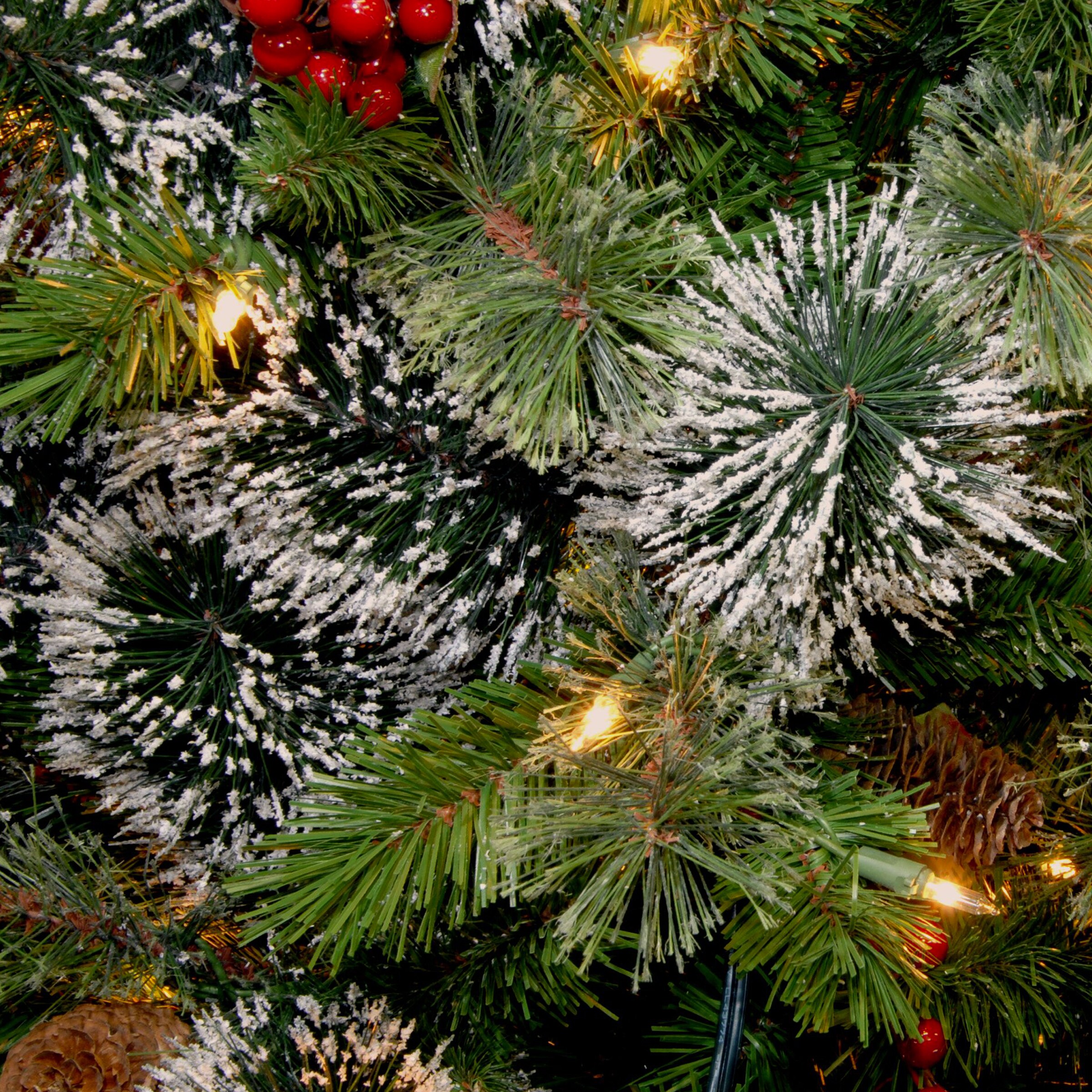 National Tree Company WP1-300L-24W-B1 Artificial-Christmas-Wreaths - View #4