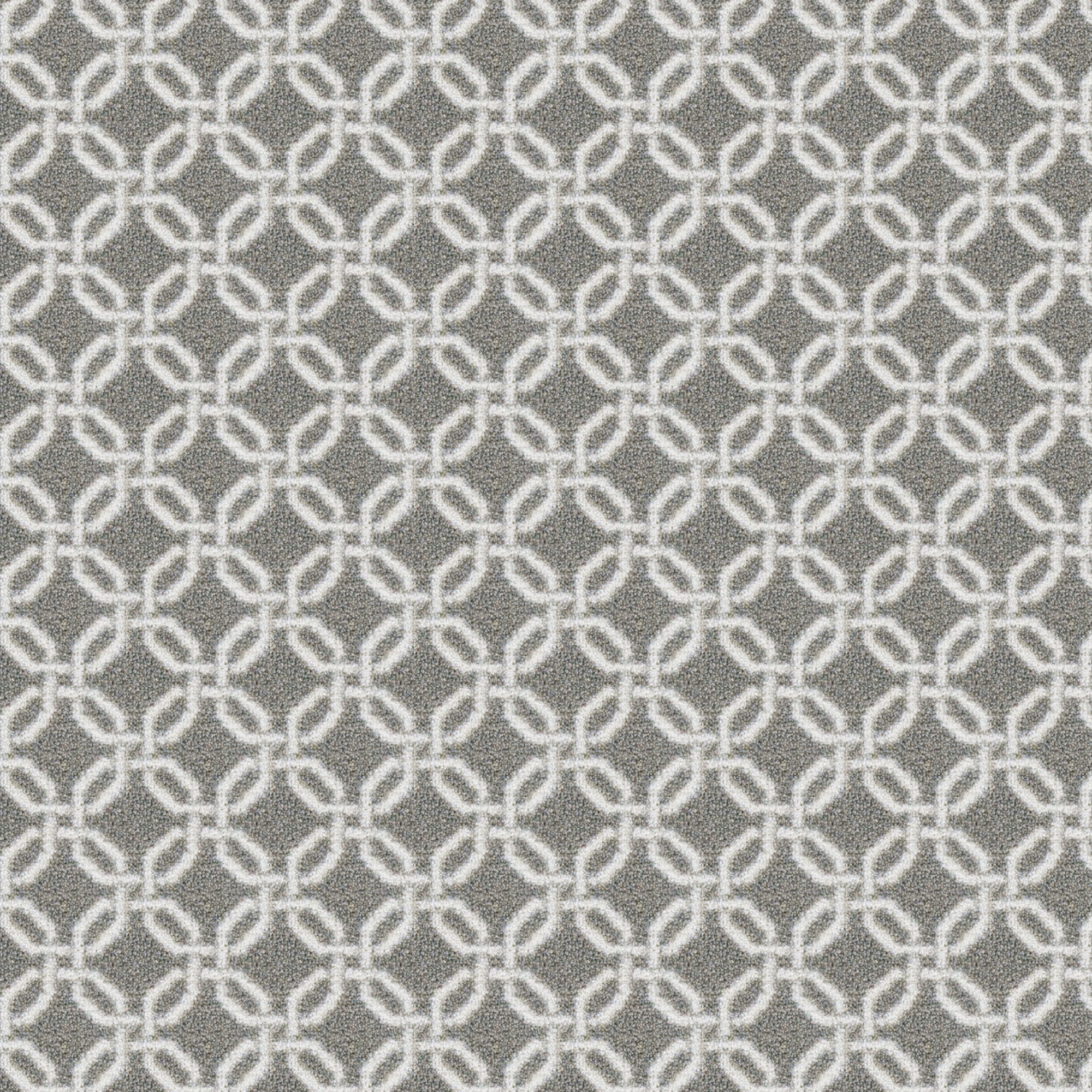Joy Carpets Impressions Intersect Pebbles Gray 26-oz sq yard Nylon Pattern Indoor Carpet