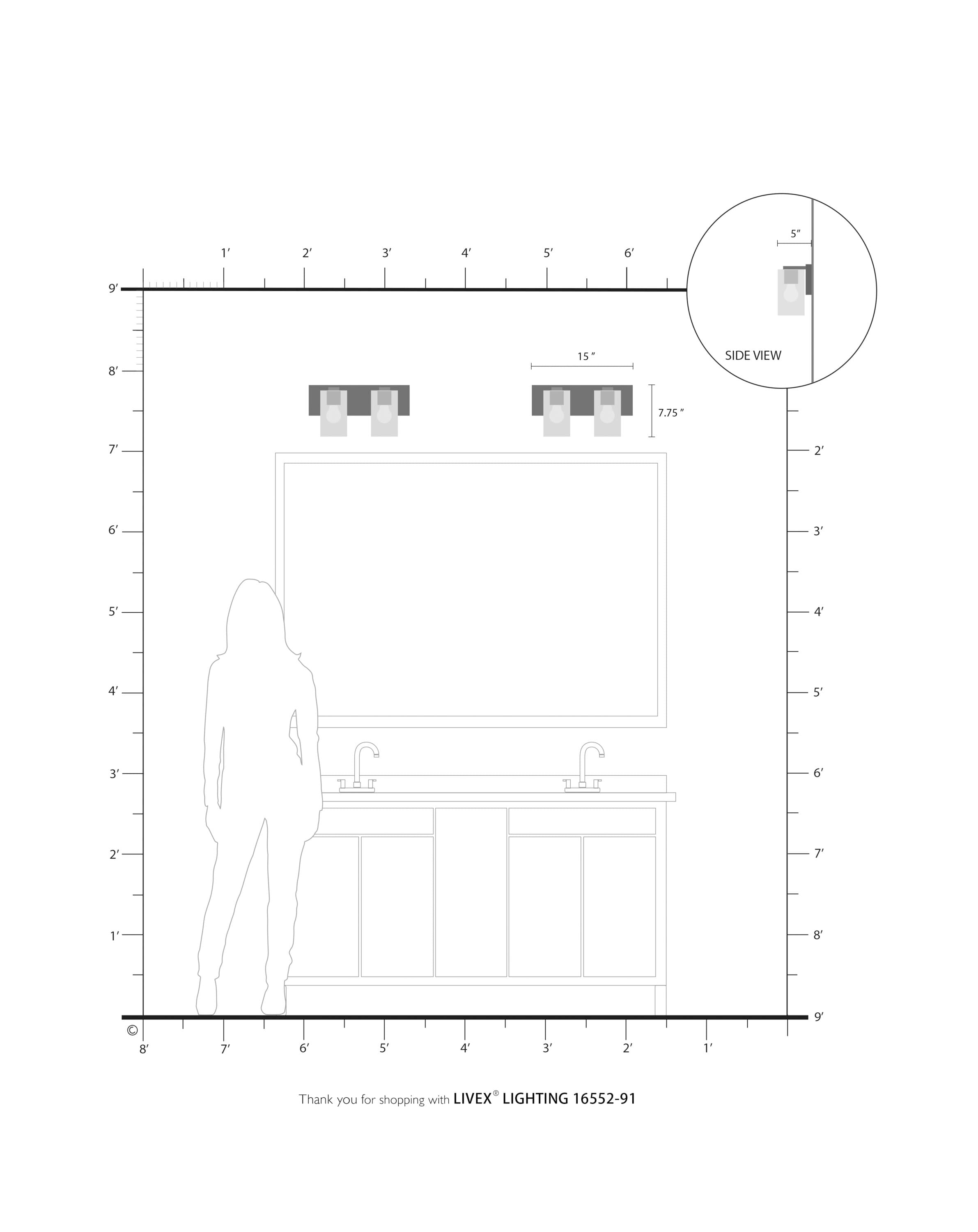 Livex Lighting 16552-91 b089995 - View #17