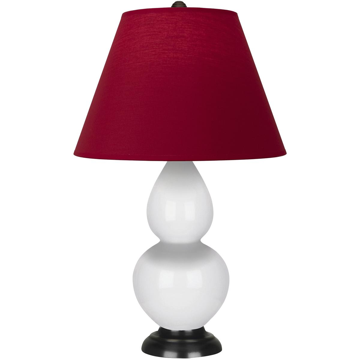 Robert Abbey Lighting - Robert Abbey DY11R Small Double Gourd Table Lamp Daisy Glazed Ceramic wit...