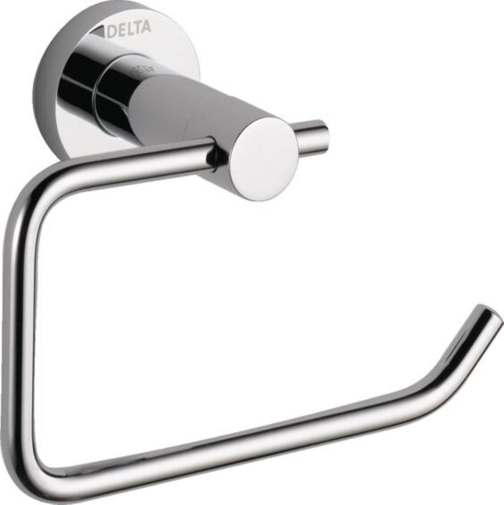 Delta Faucet IAO20151 Lilah Chrome Decorative Bathroom Hardware Set Toilet Paper Holder, Included