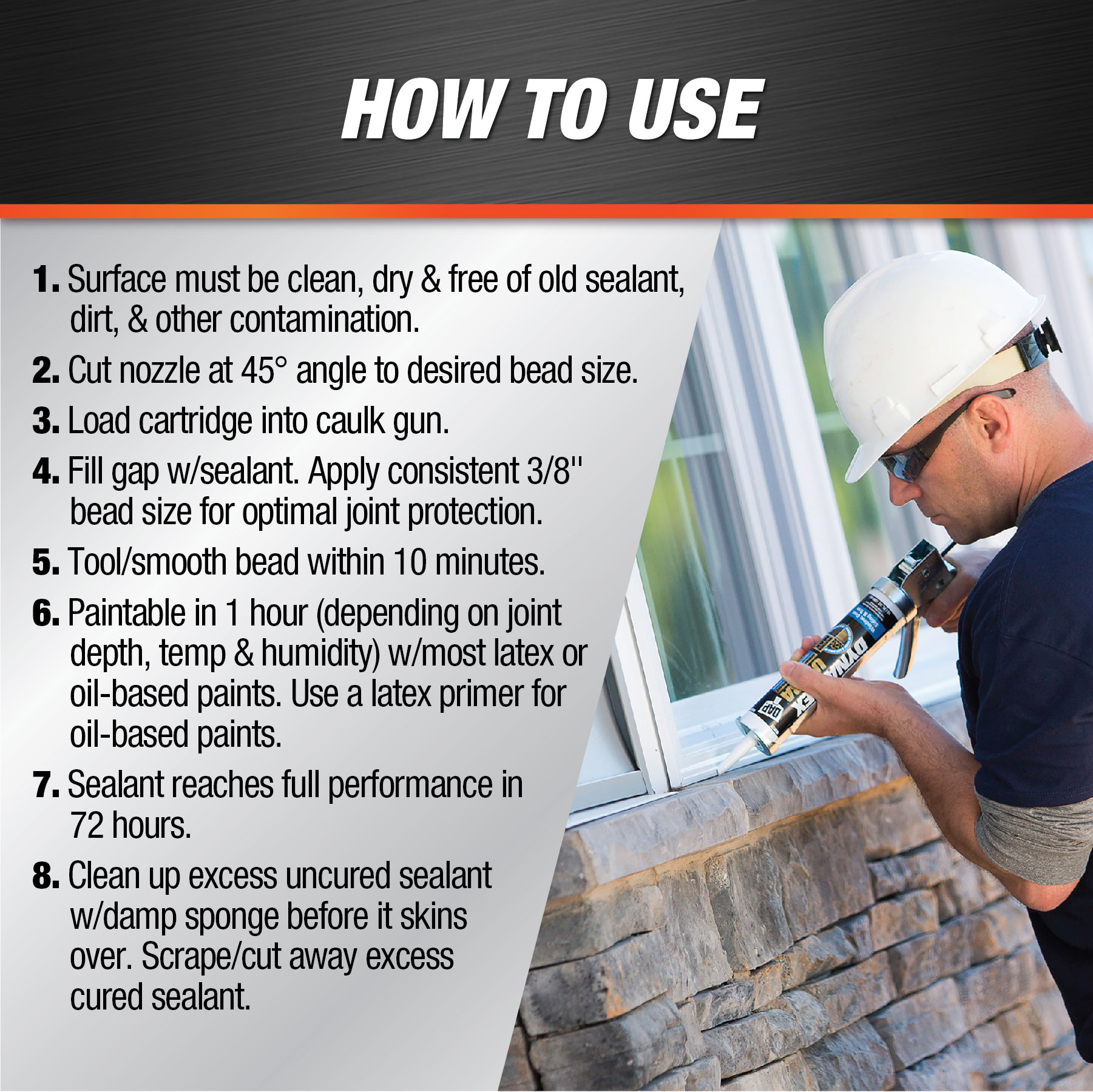 DAP 11222 caulking - View #3