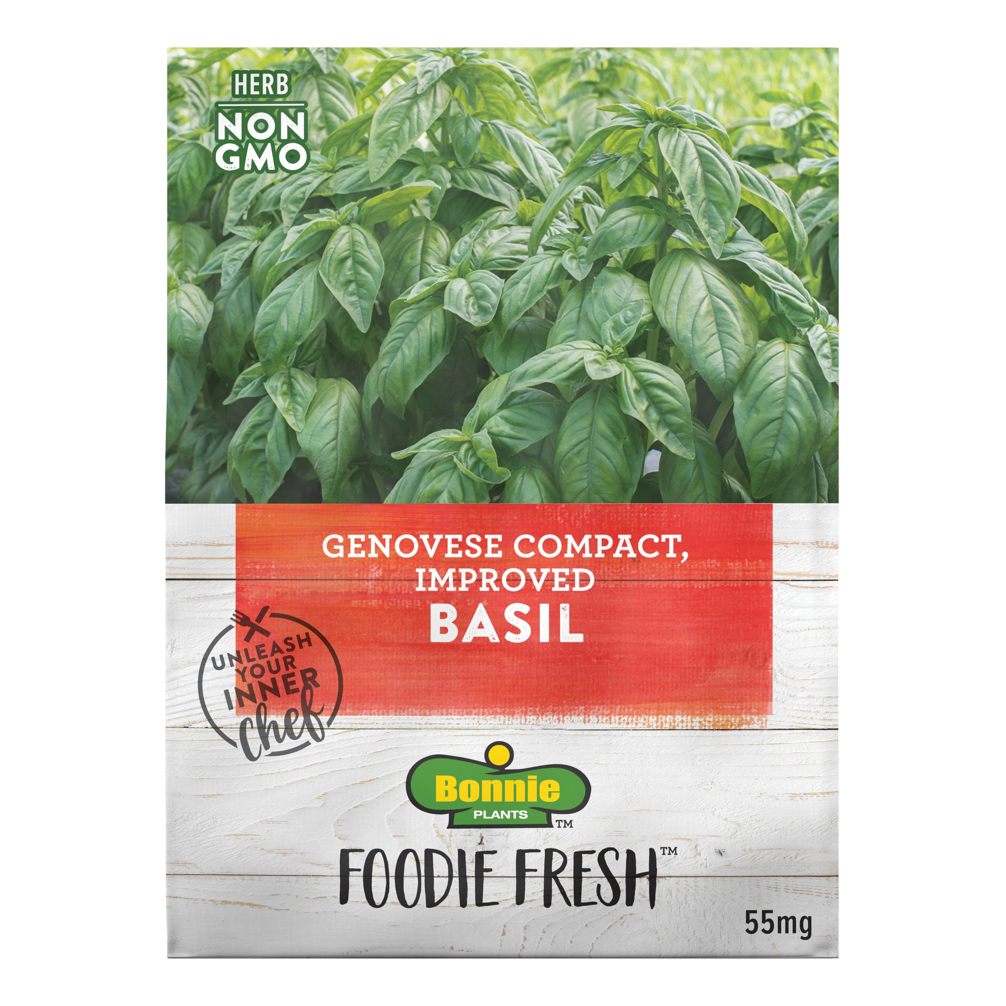 Bonnie Plants Foodie Fresh 55 Milli Gram Genovese Basil Seed