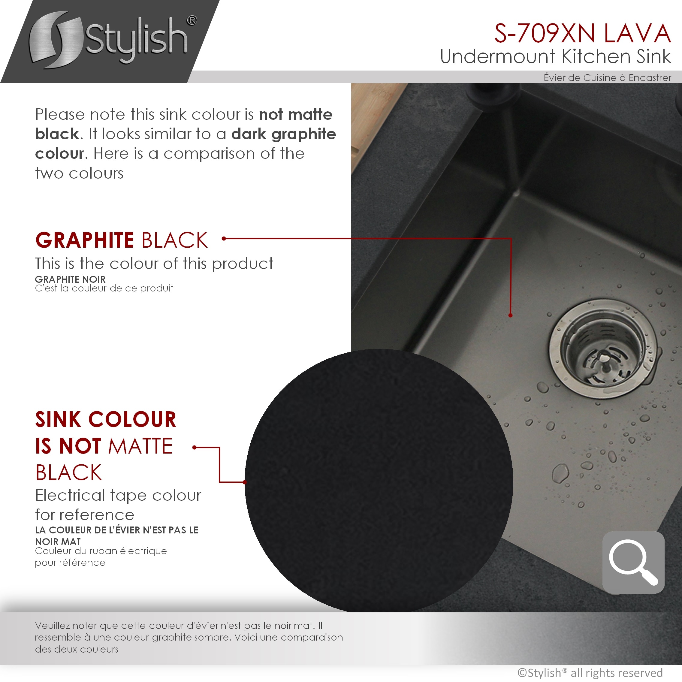 Stylish S-709XN1 Kitchen-Sinks - View #11
