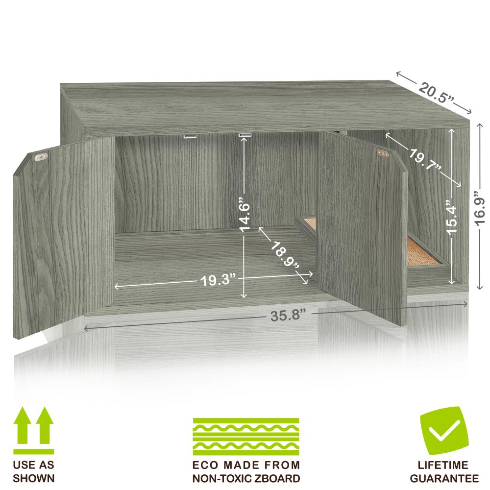 Way Basics PET-LITTER-GY Litter-Boxes - View #2
