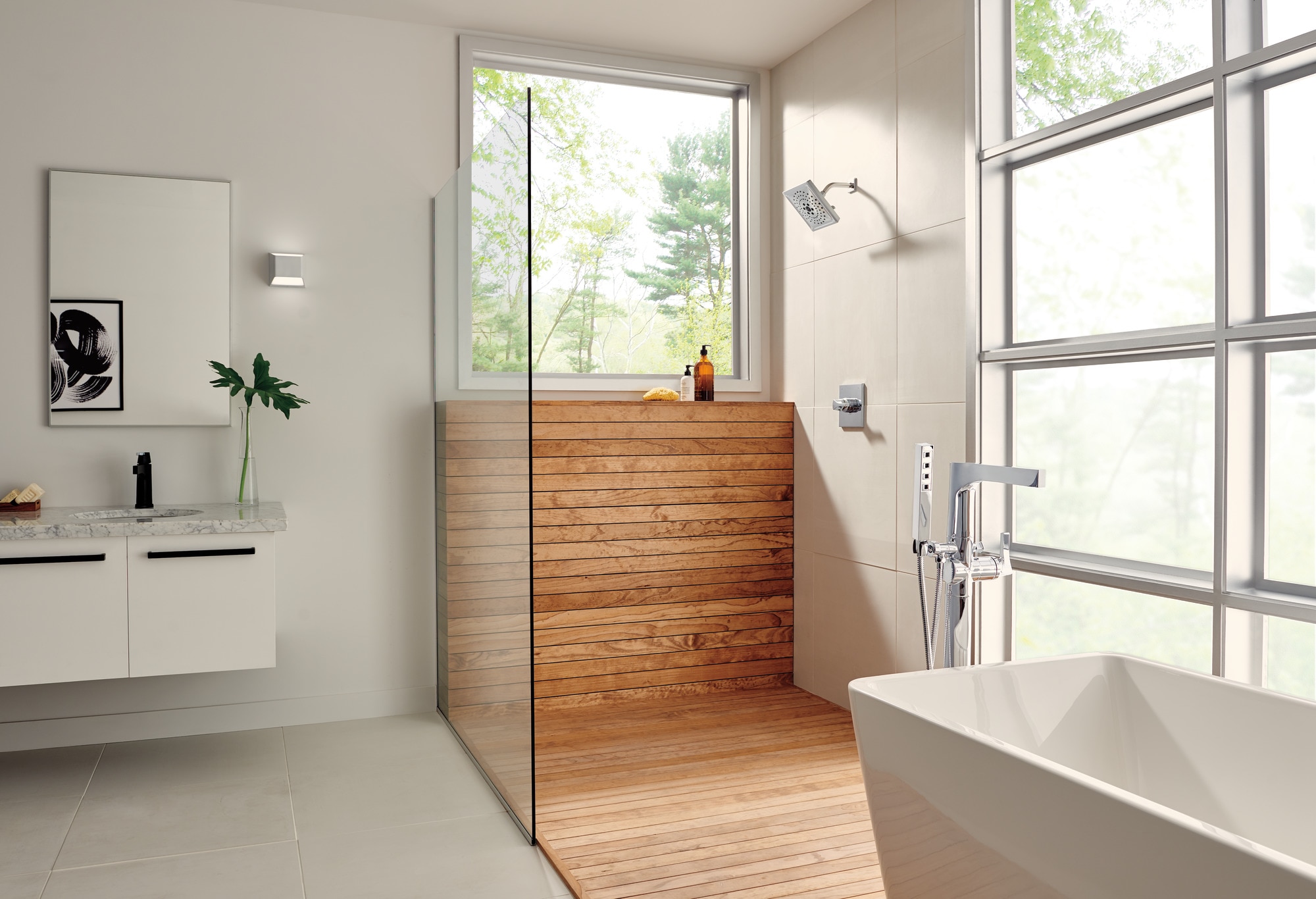 Delta T17274-BL Tub-Shower-Faucets - View #4