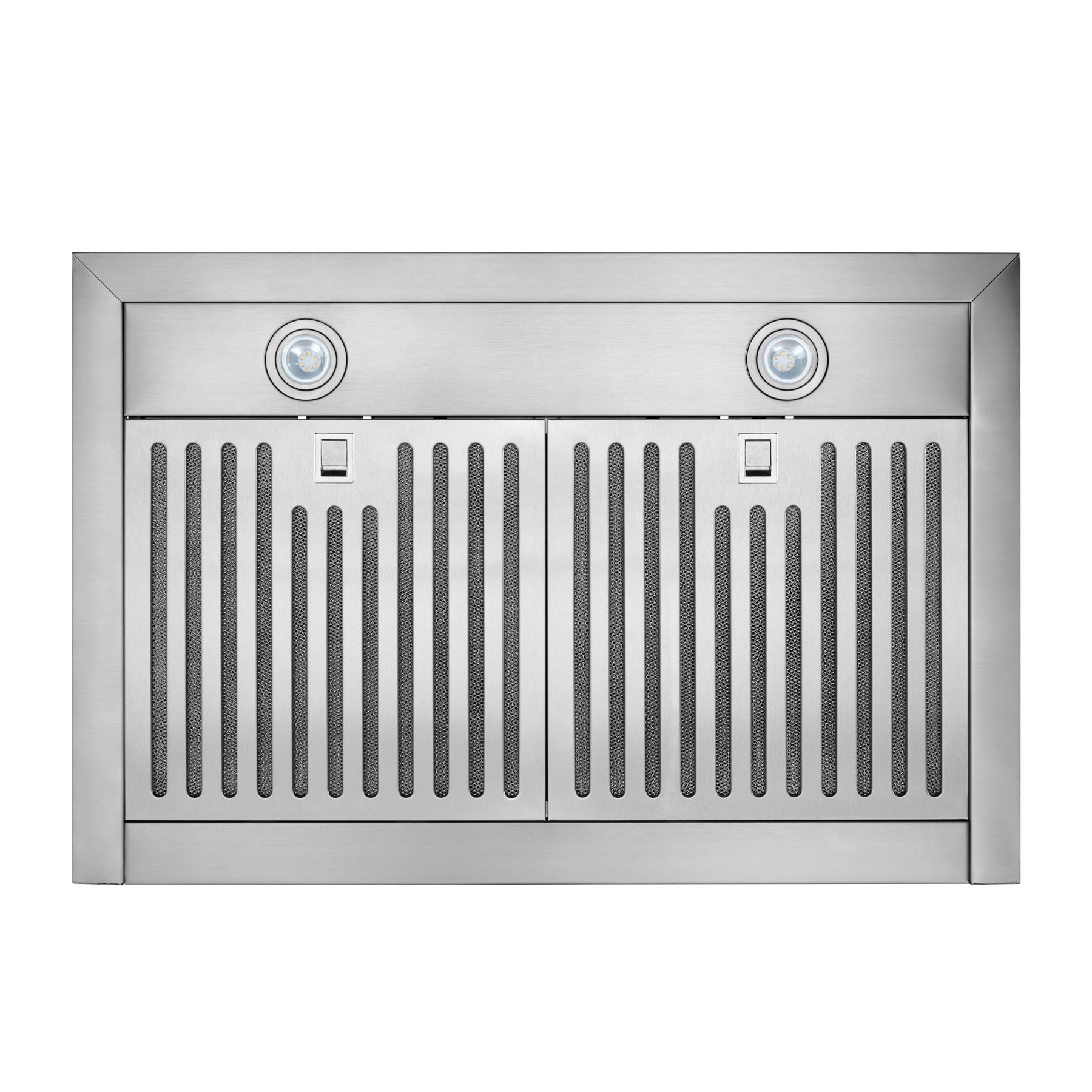 Broan 24 In 450 CFM Convertible Stainless Steel Wall Mounted Range Hood   16802248 