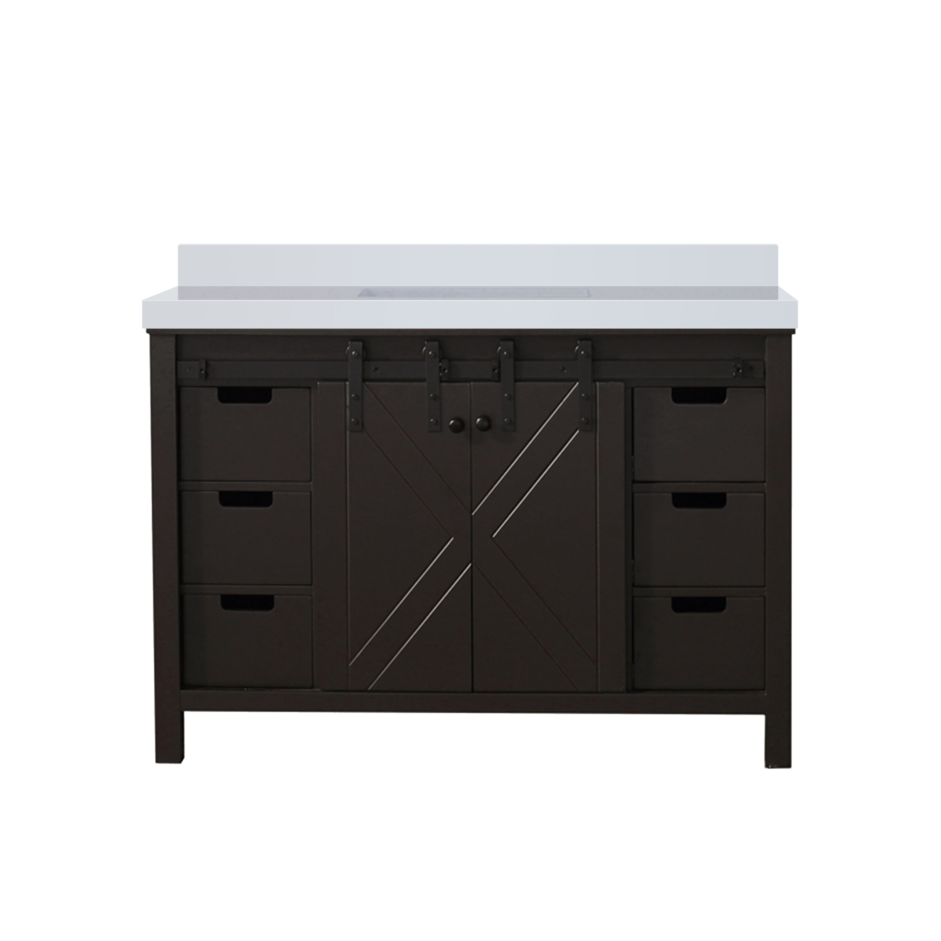 Lexora LVM48SC300 Bath-Vanity-Combo - View #2