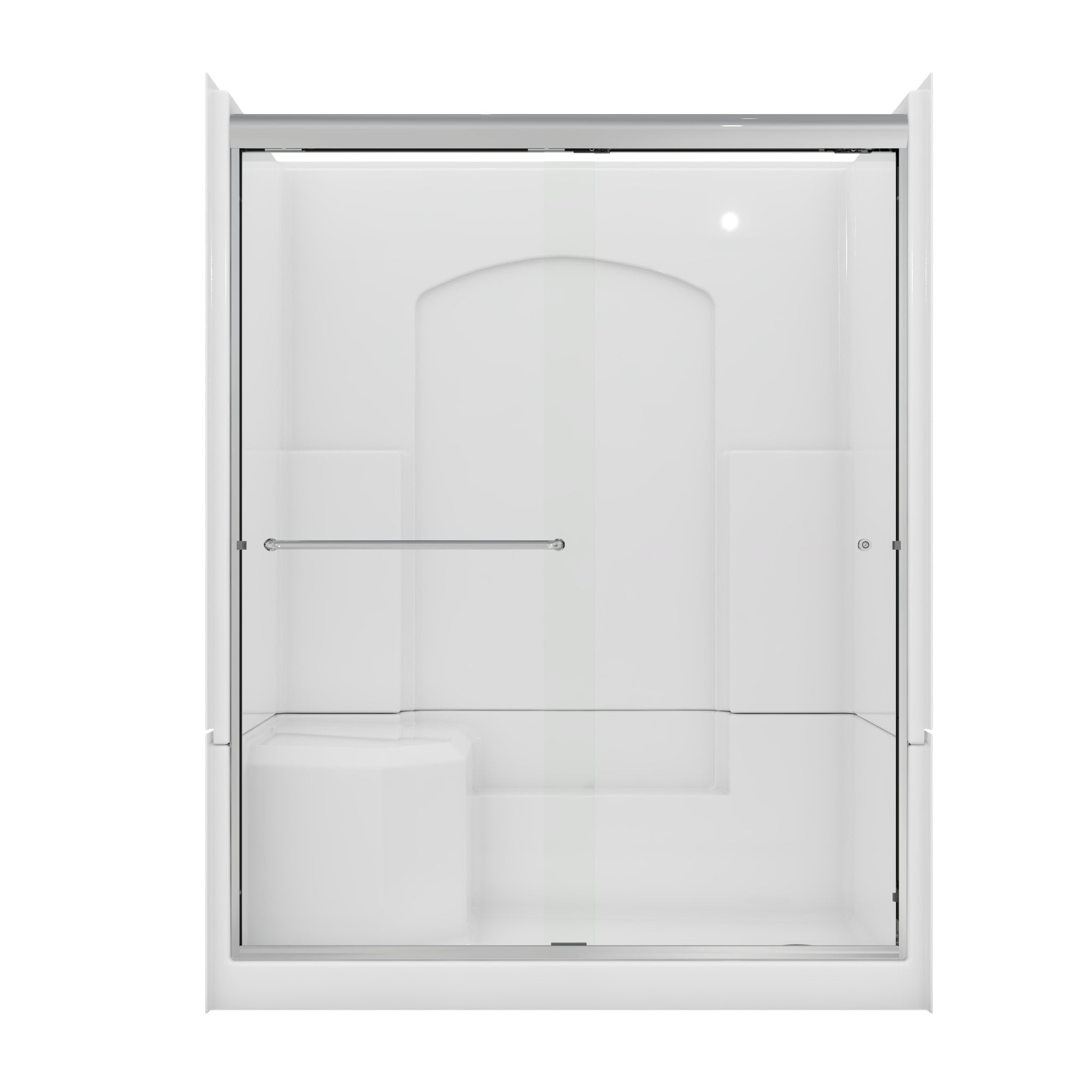 Laurel Mountain L3660SH1S4PLWC3 Alcove-Shower-Kit - View #2