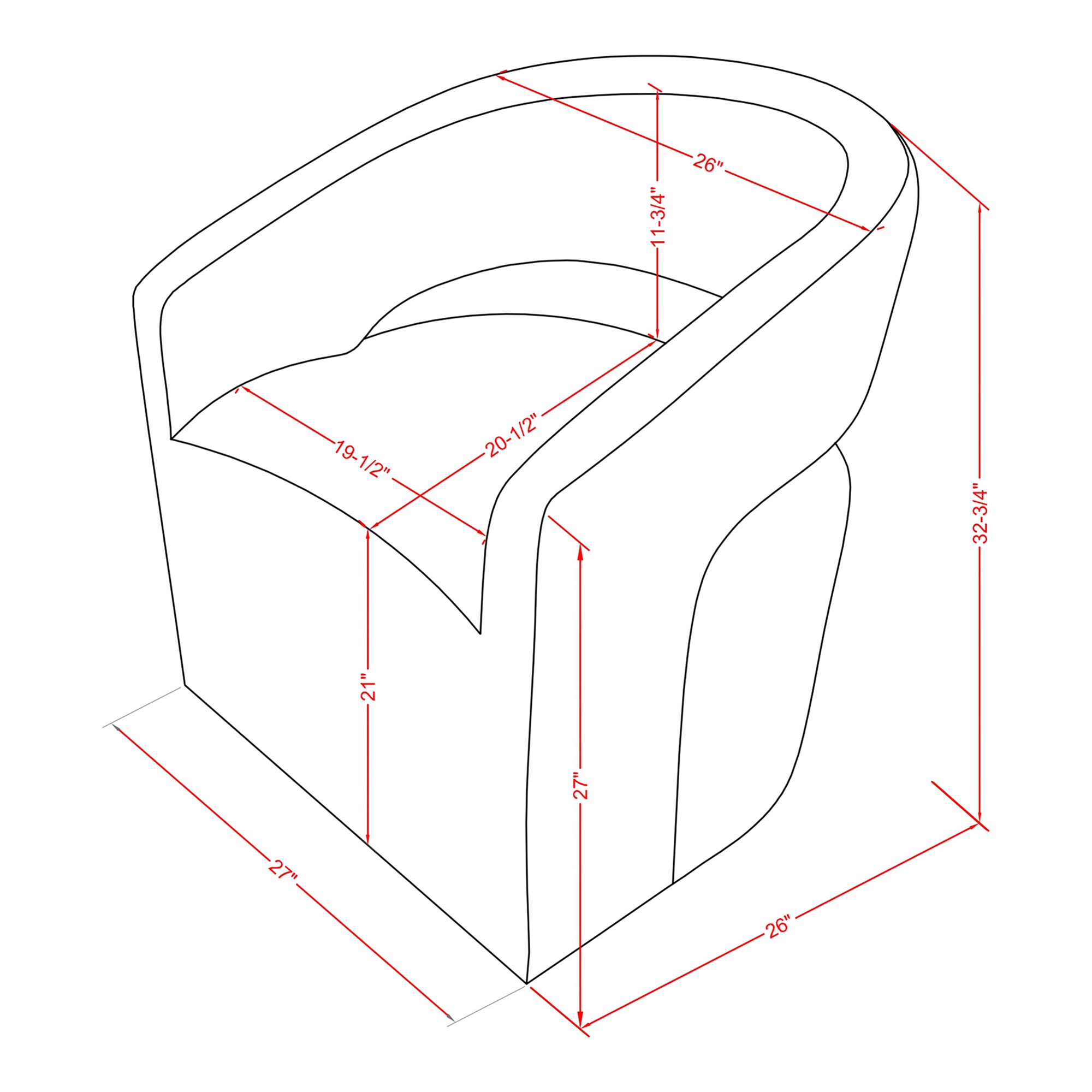 Furniture of America IDF-AC429CC chairs - View #3