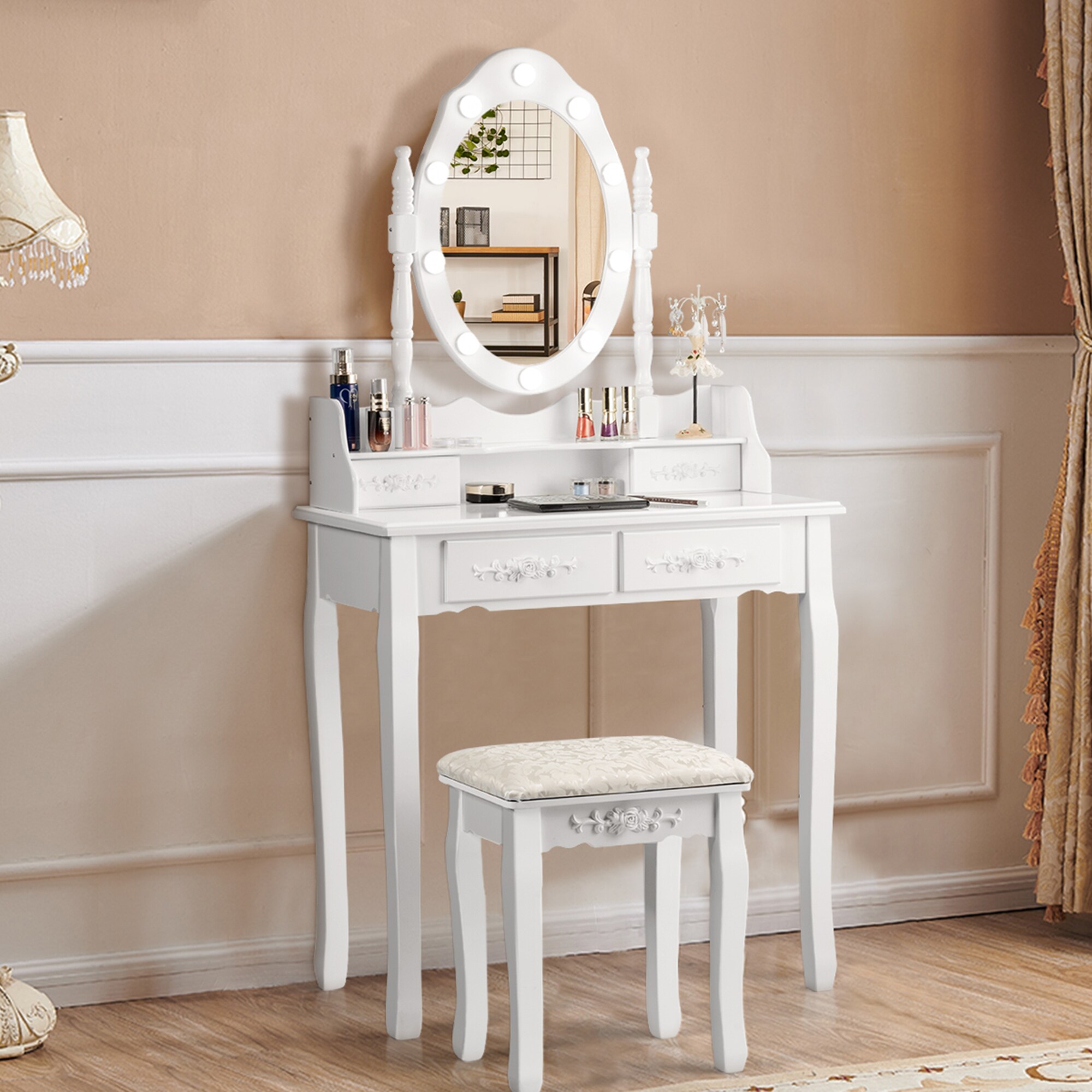 Costway CSHY001350 Bedroom-Vanities - View #2