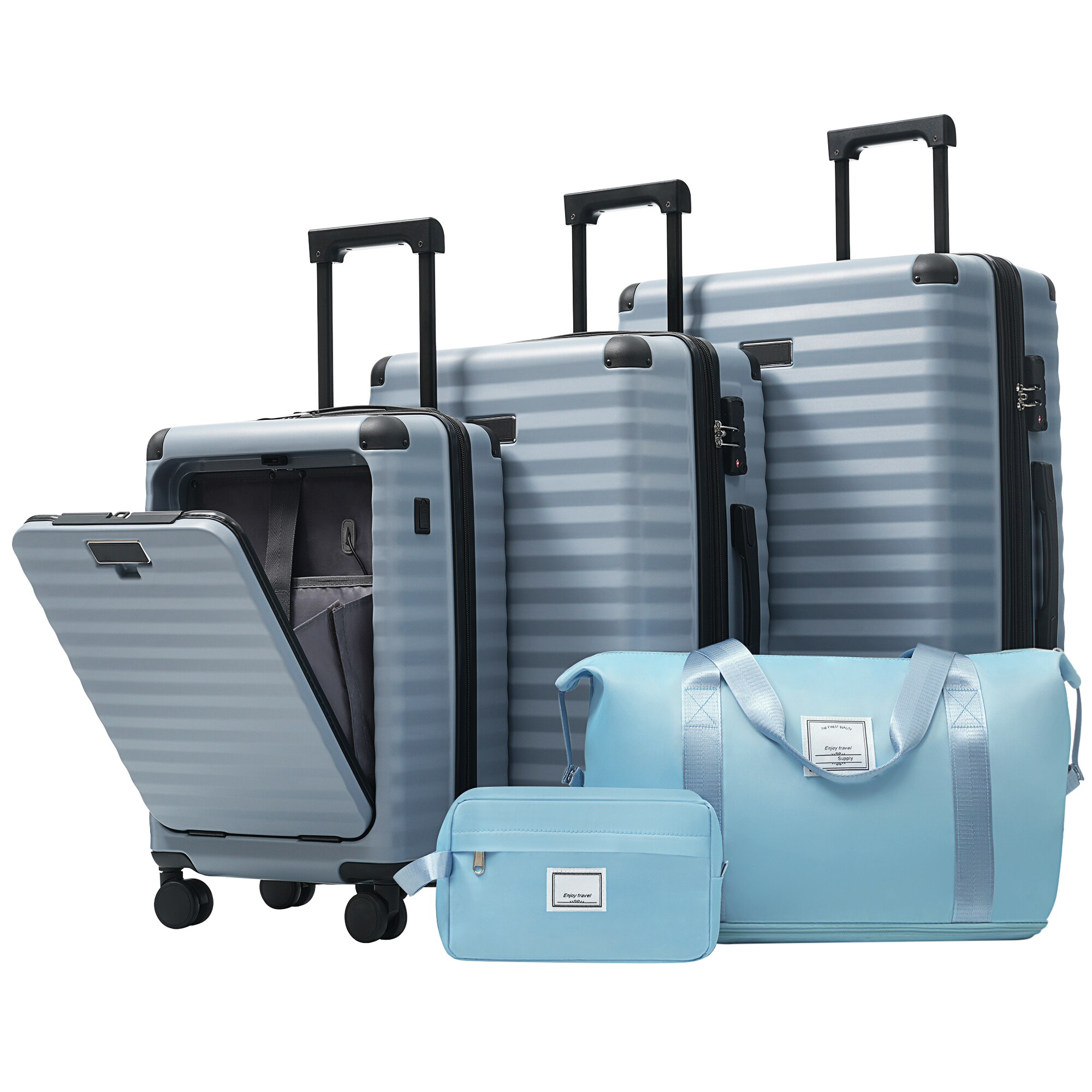 ModernLuxe L3P-N732P265290C Luggage-And-Luggage-Sets - View #19