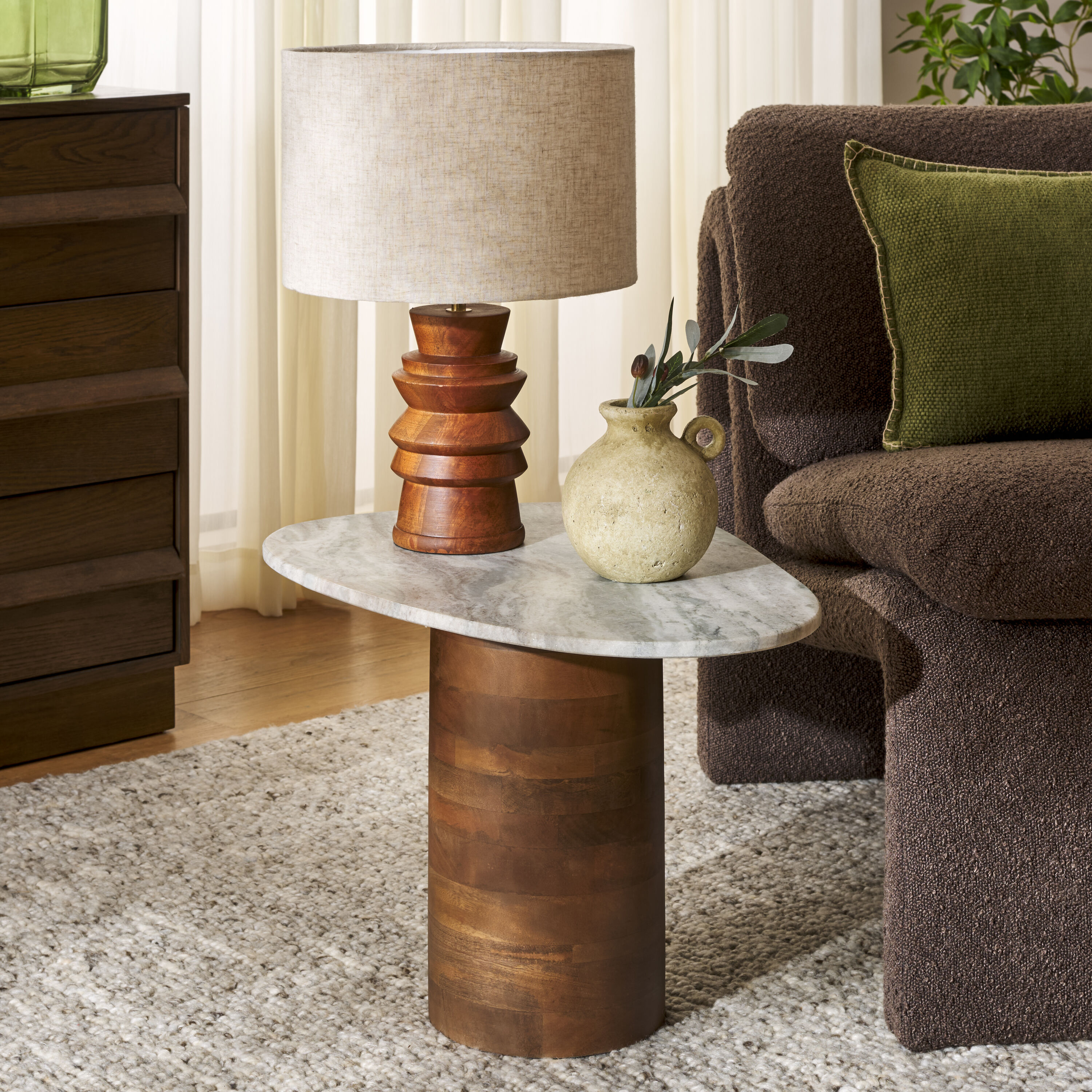 Safavieh ACC2907A Modern Off-white Accent Table Set