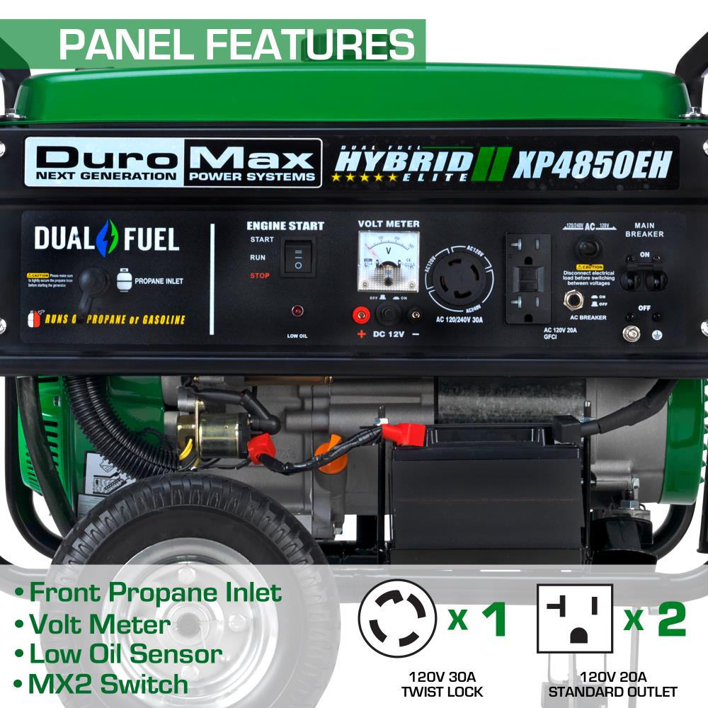 DuroMax XP4850EH Portable-Generators - View #5