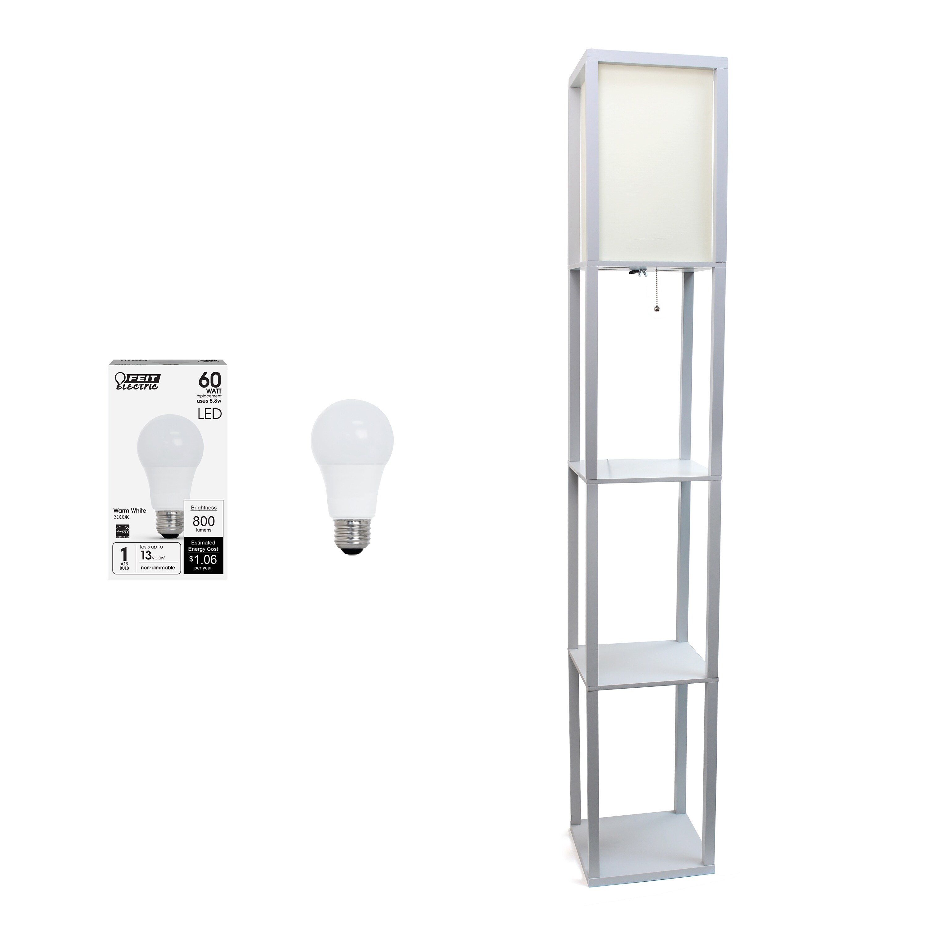 Lalia Home LHF-3004-GY-LB floorlamps - View #10