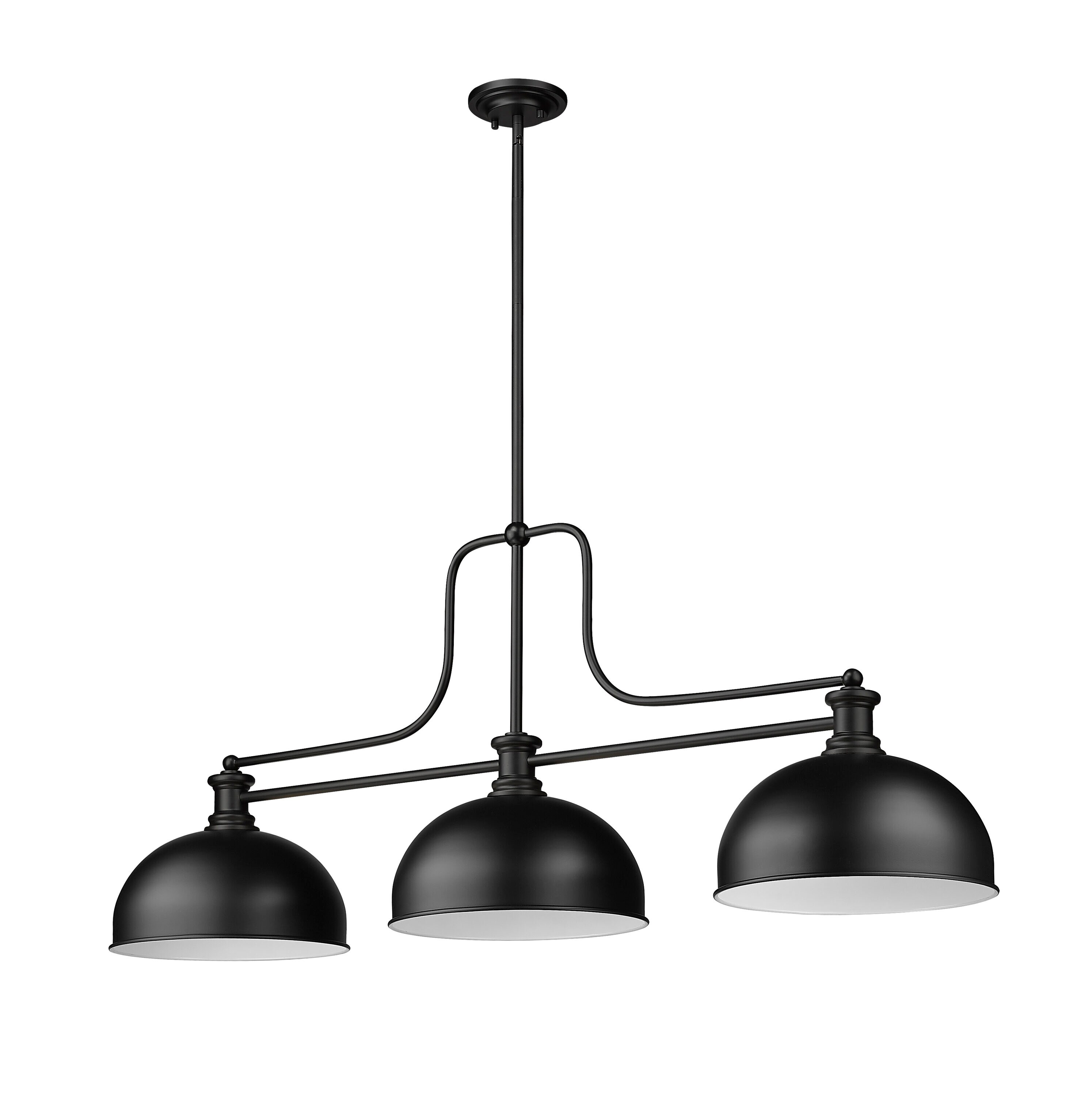 Z-Lite 725-3MB-D13MB Pool-Table-Lighting - View #7