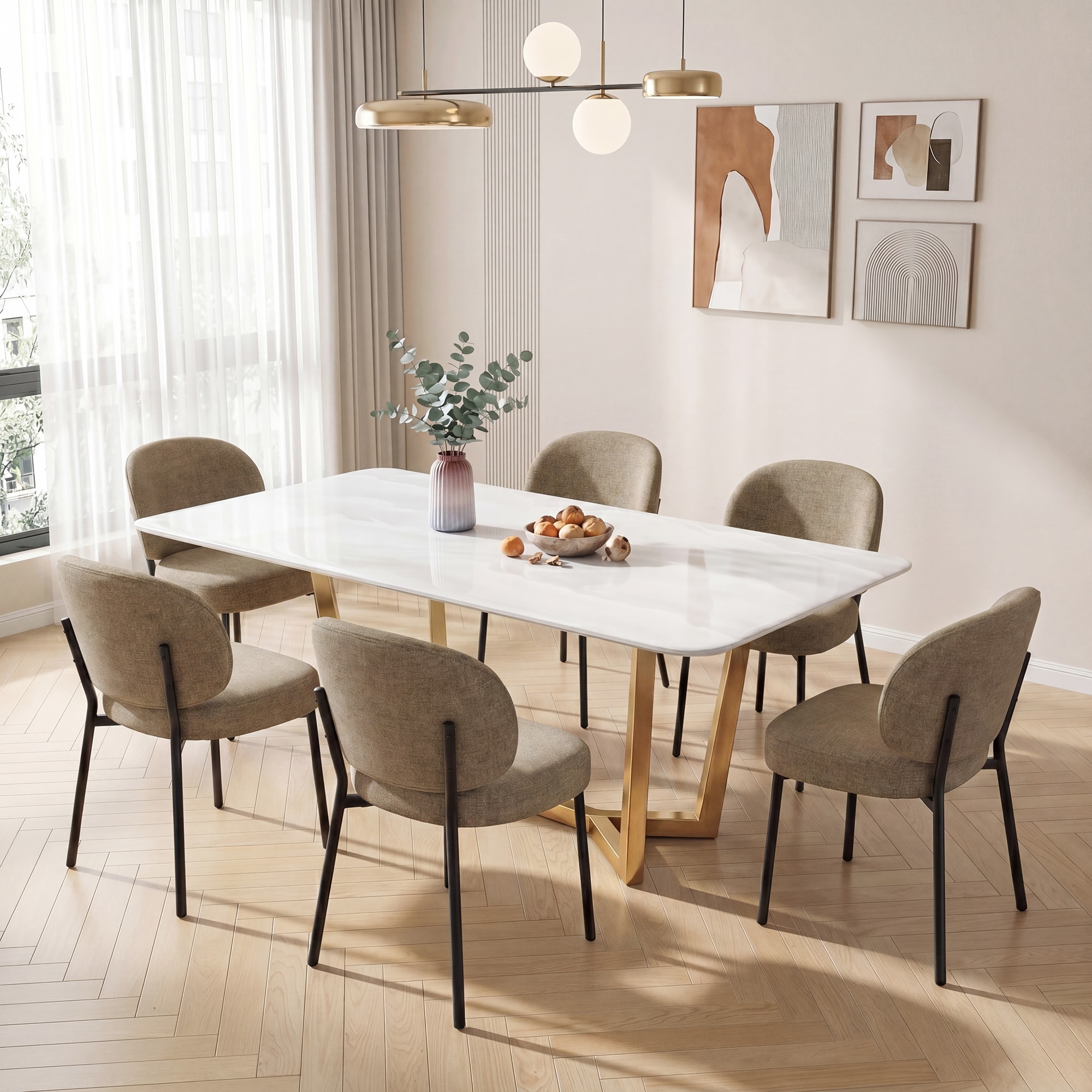 Colamy LS-DCM31A-CAM-FB-3B Dining-Chairs - View #2