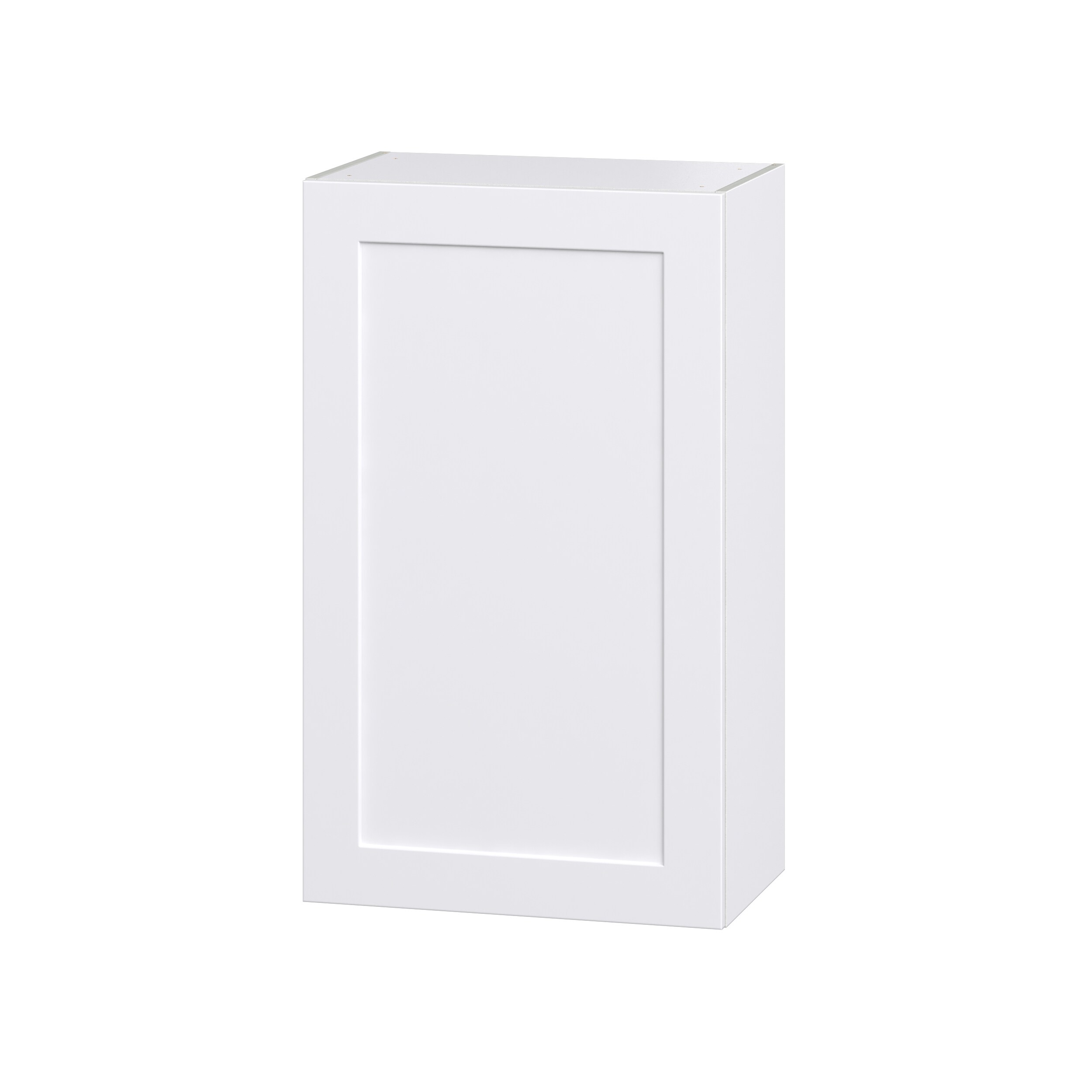 Hugo&Borg DSW2440(L/R)-JO Jolie 24-in W x 40-in H x 14-in D Warm White Wall Fully assembled Cabinet (Recessed Panel Shaker)