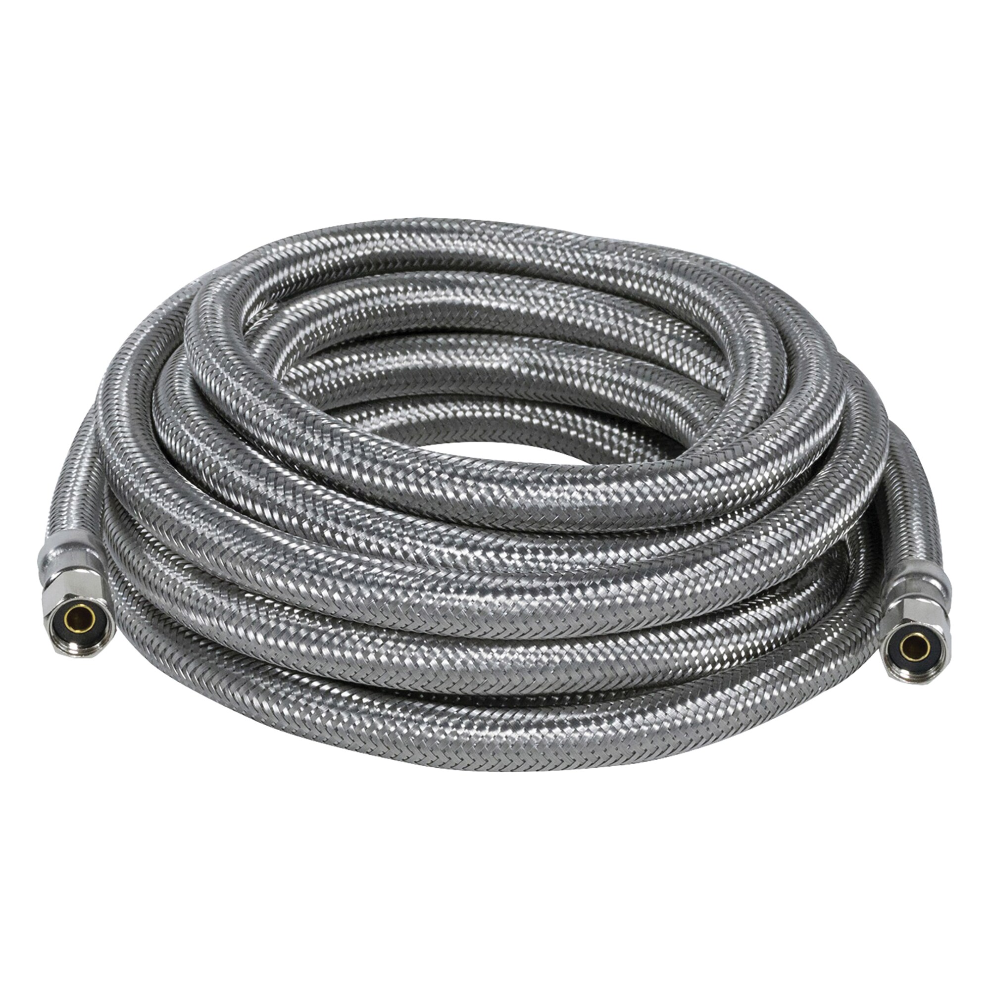 PEX Refrigerator Water Line - 15FT Ice Maker Tubing with 1/4 Compression  Fittings，Flexible Hose For Potable Drinking Water