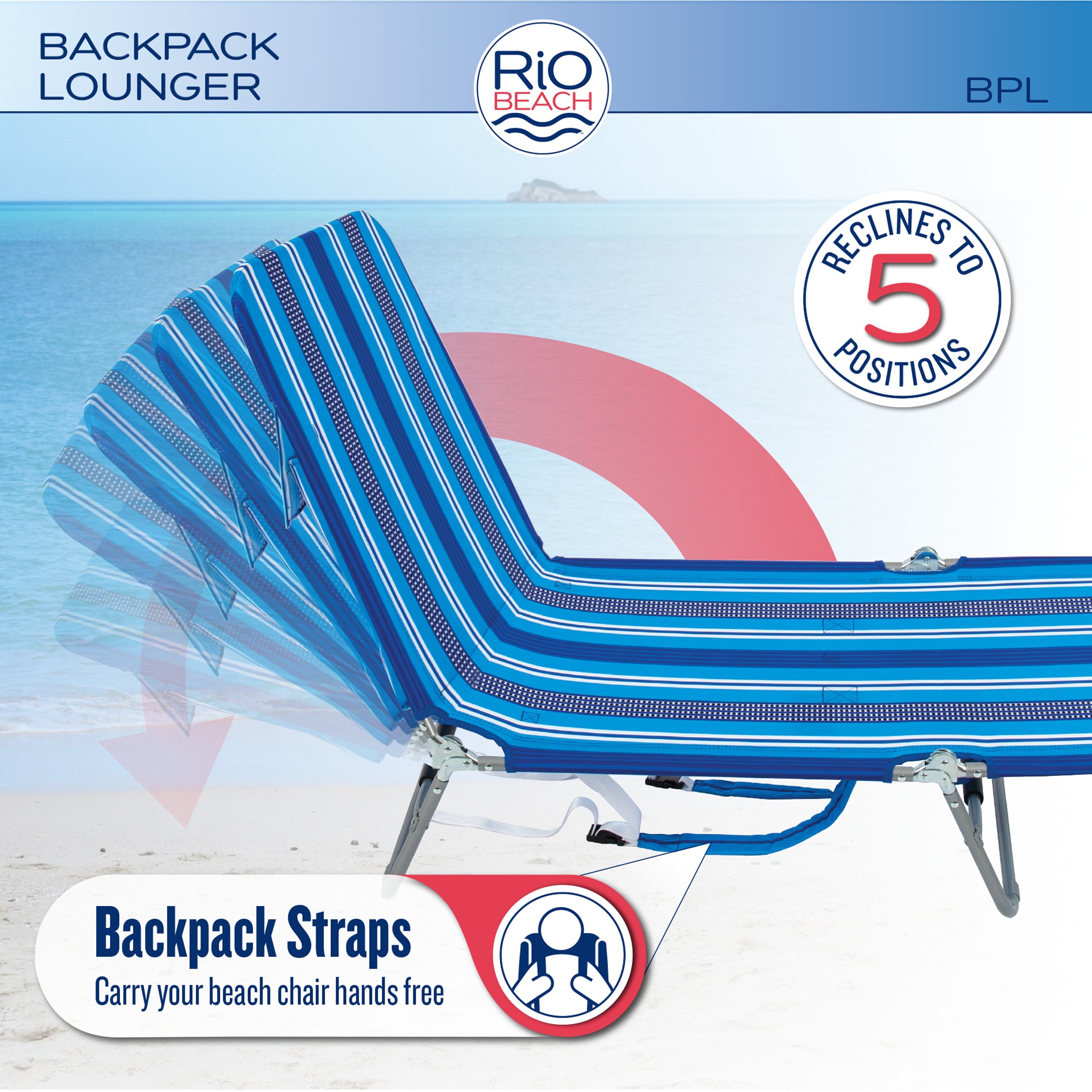 RIO Brands BPL-2206-1 Beach-Camping-Chairs - View #5