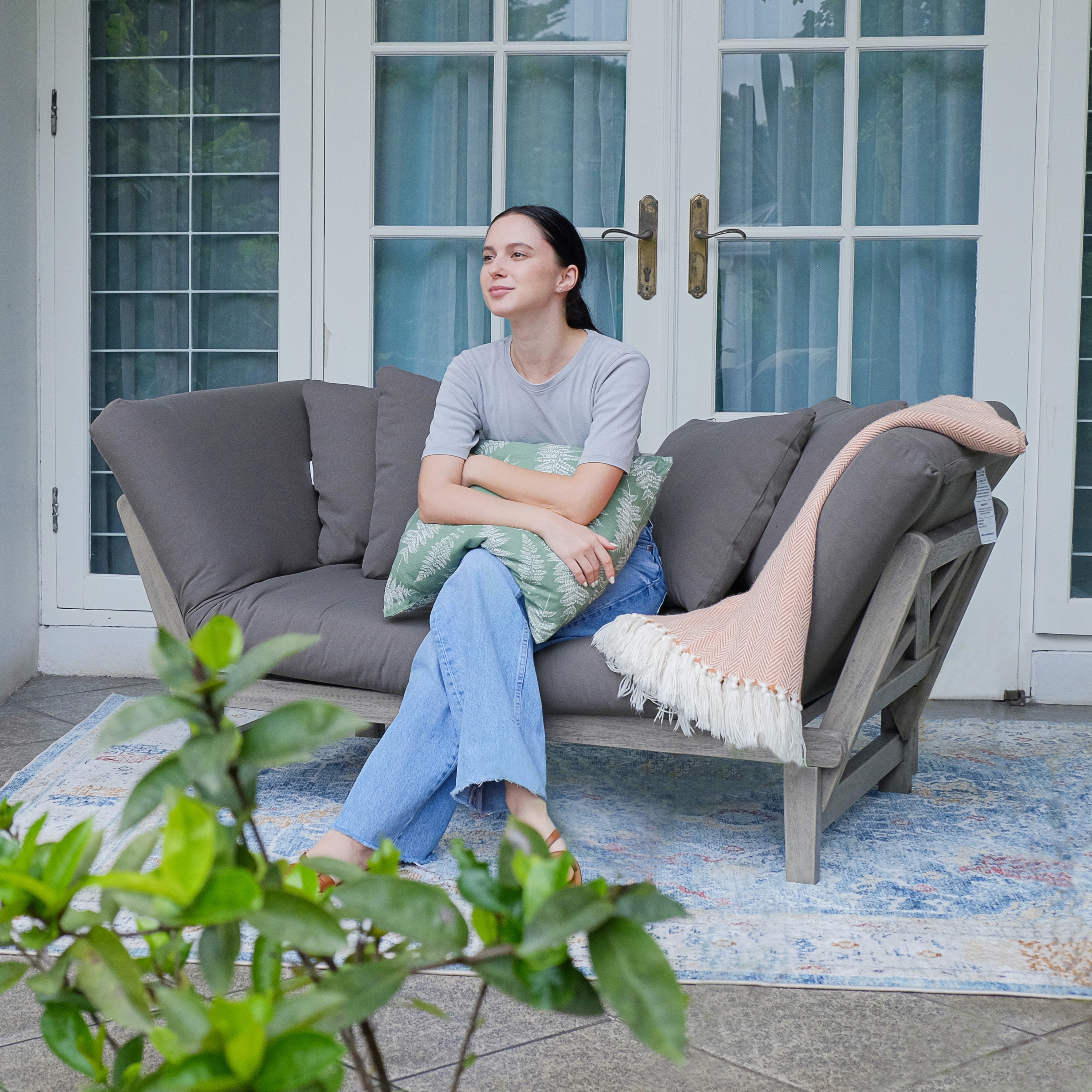 Cambridge Casual 460109-HW-DW-GY-XX Patio-Sofas-Daybeds - View #3
