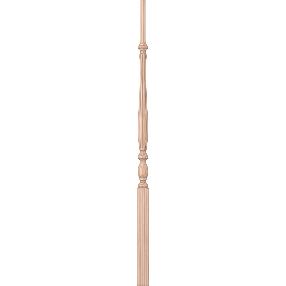 L.J. Smith Stair Systems LJB-2915-B 42 42-in x 1.75-in Unfinished Beechwood Pin Top Stair Baluster