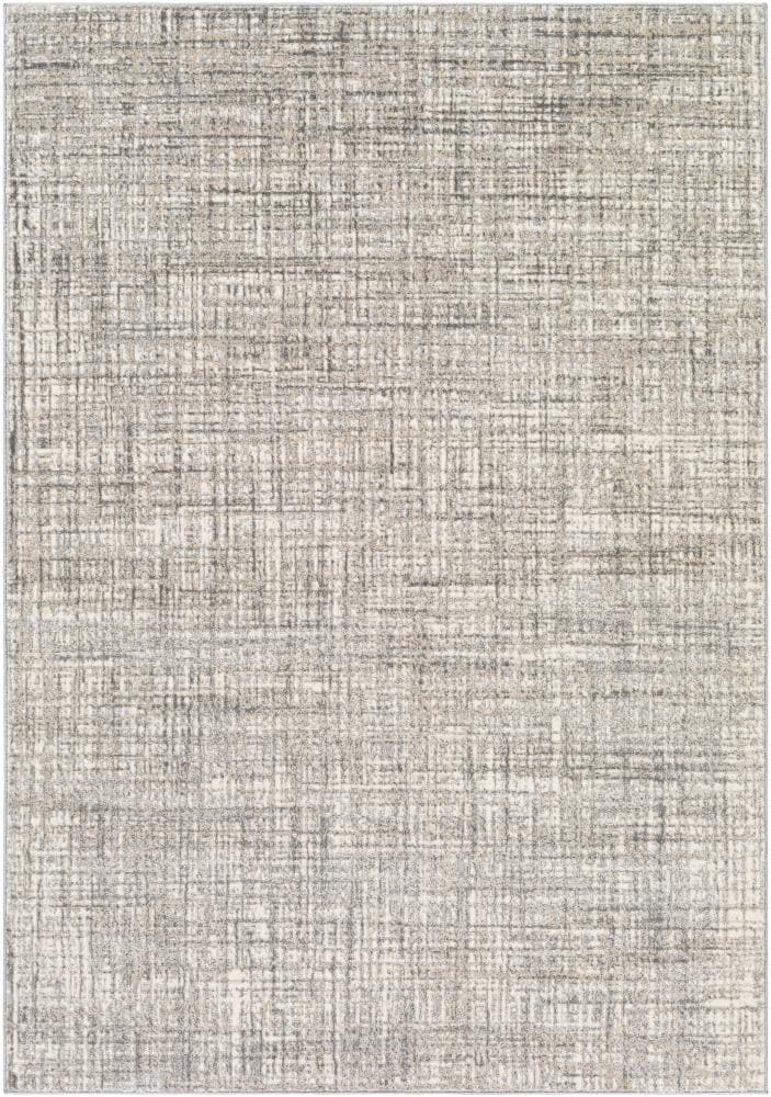 Surya ZRT2330-7996 Zermatt 8 X 10 (ft) Gray Indoor Abstract Mid-century Modern Area Rug