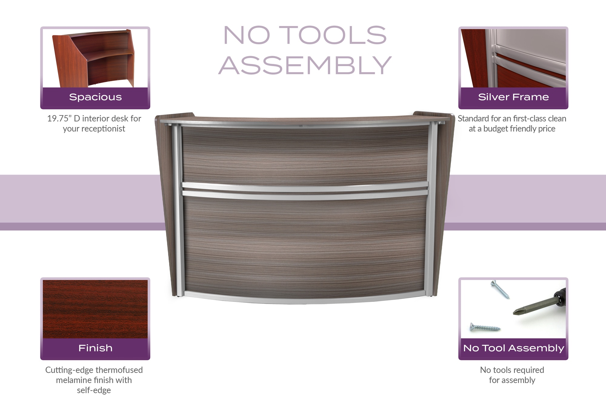 Regency 77490GY desks - View #5