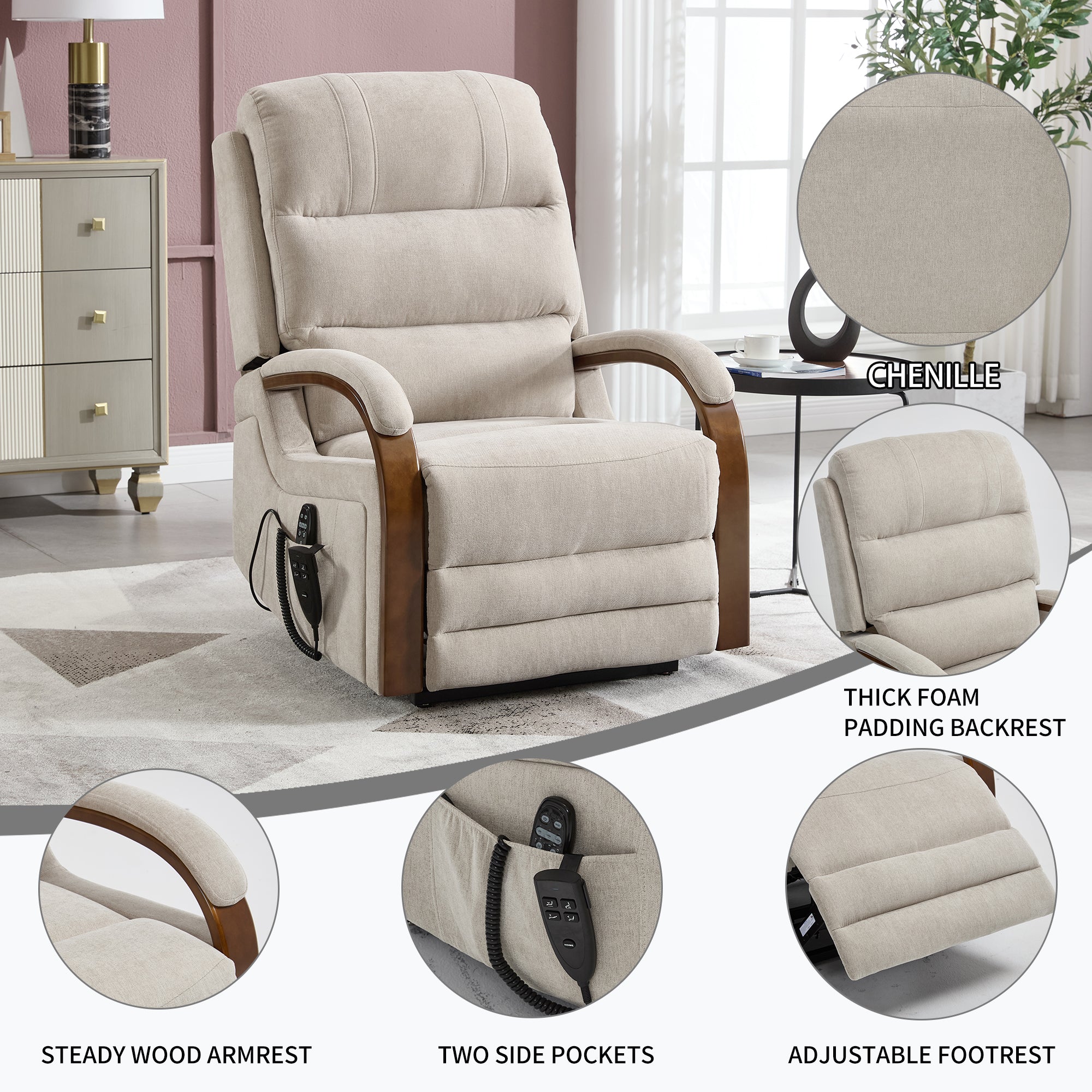 Boyel Living BL-CM855BGEC recliners - View #8