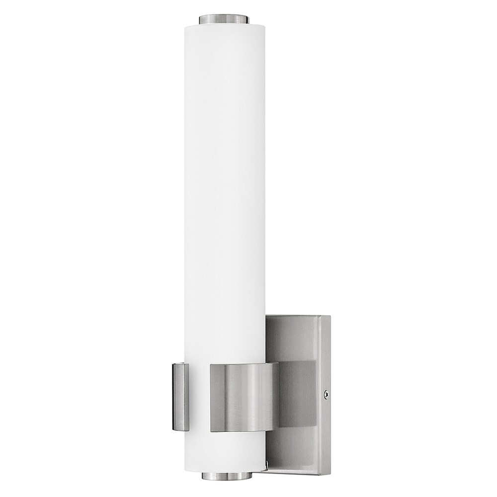 Hinkley 53060BN Aiden 4.75-in W 1 -Light Brushed Nickel Integrated LED Wall Sconce