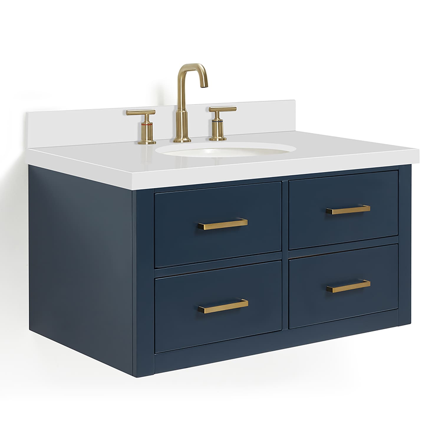 ARIEL W037SWQOVOMNB Bath-Vanity-Combo - View #3