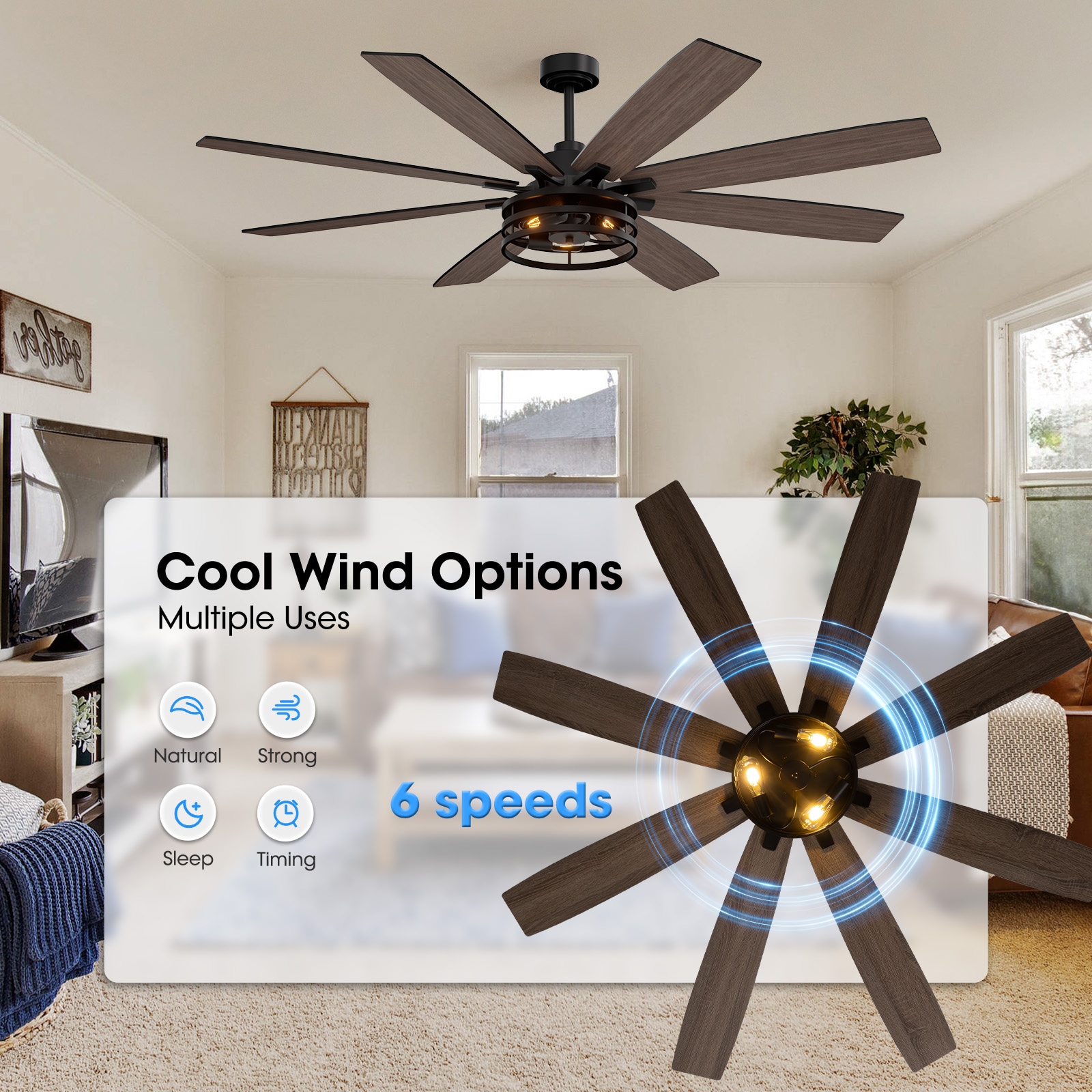 SILJOY FS-8837D-72-01 Ceiling-Fans - View #7
