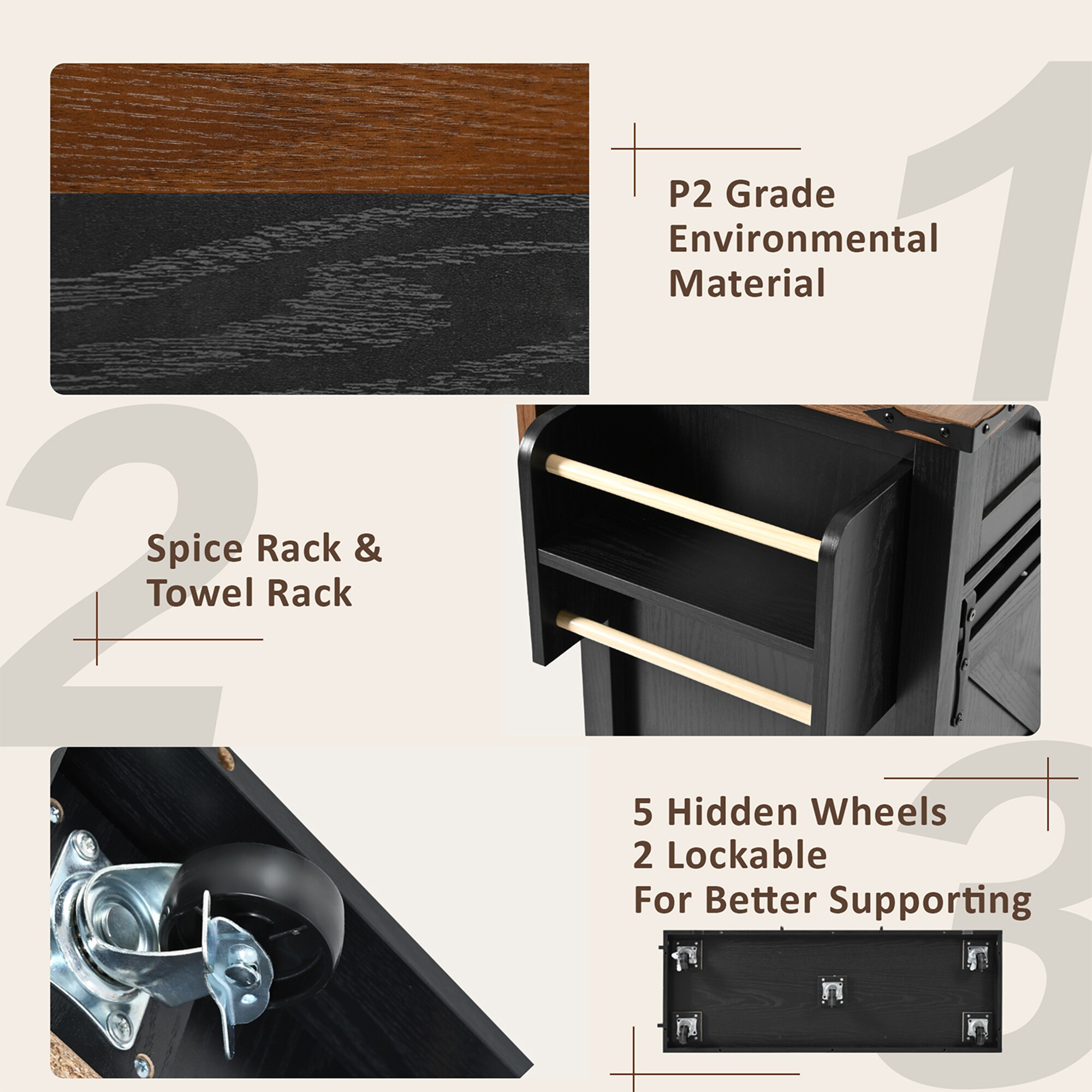 SINOFURN SYB260053BK Kitchen-Furniture - View #19