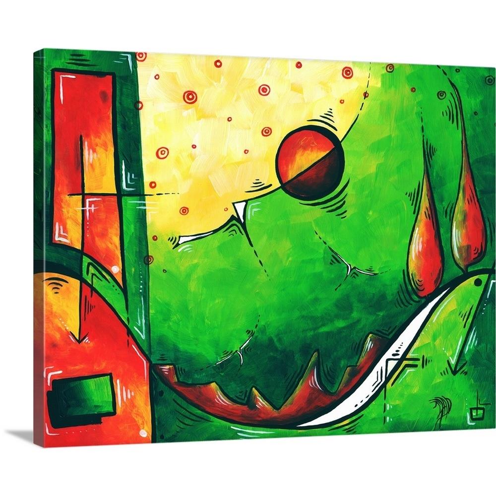 GreatBigCanvas 1162036-24-30X24 24-in H x 30-in W Abstract Print on Canvas