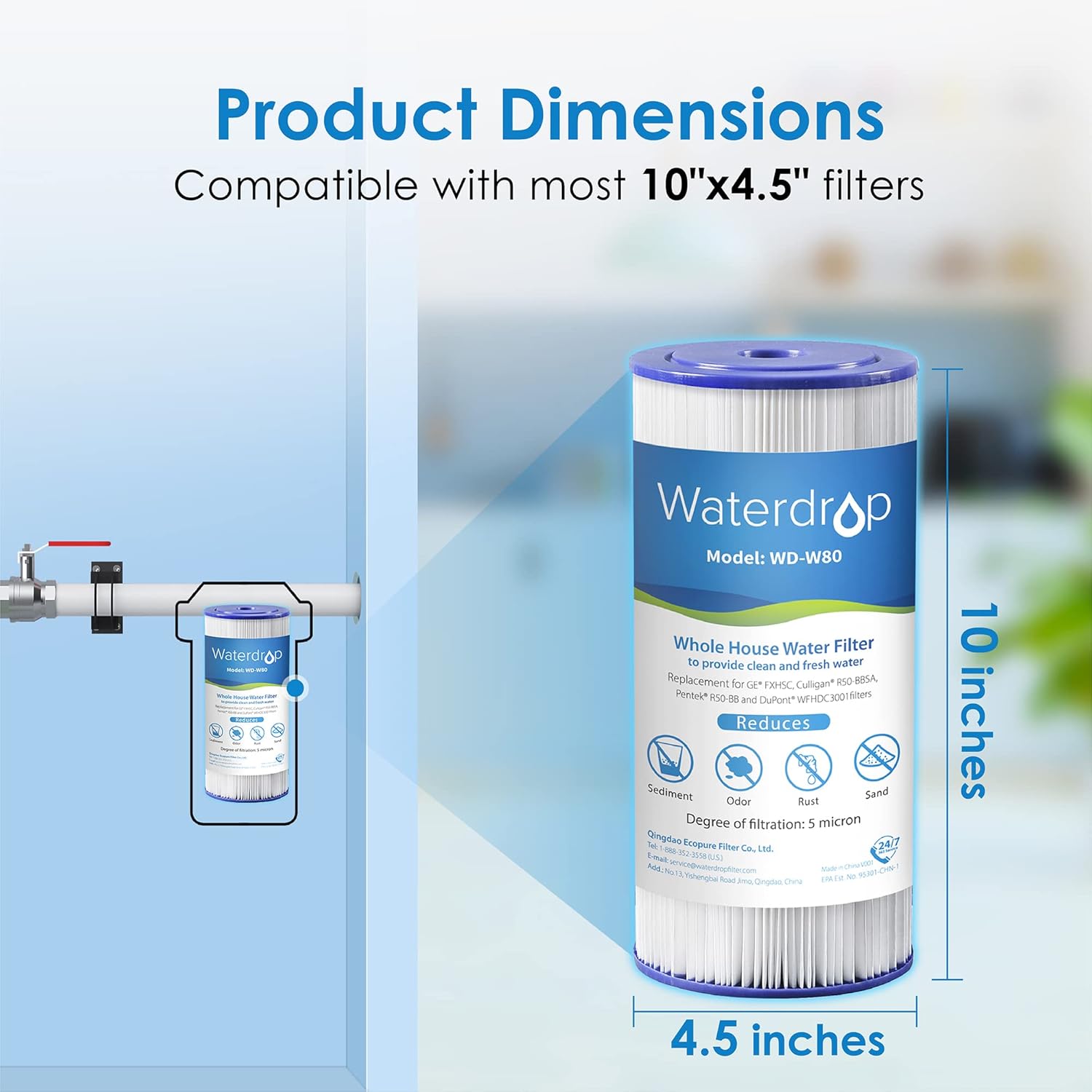 Waterdrop B-WD-FXHSC-3 Replacement-Water-Filters-Cartridges - View #5